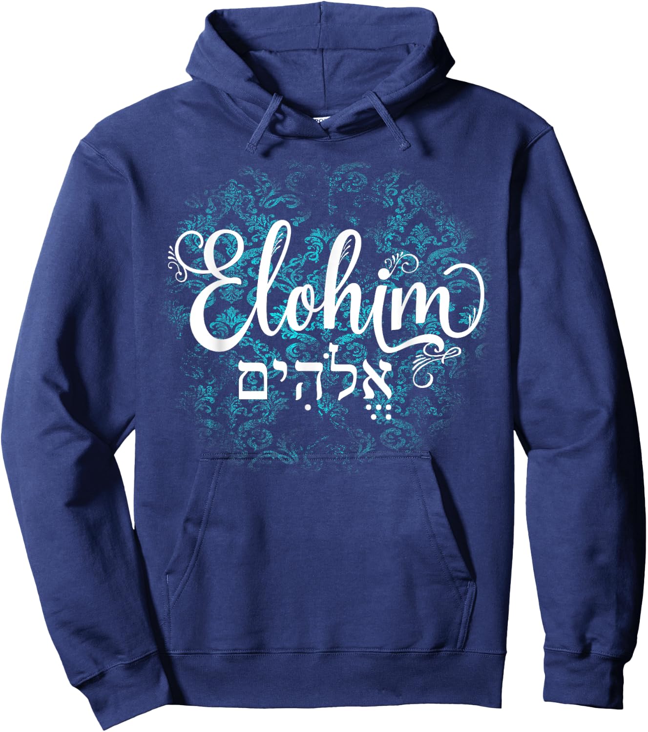 Elohim Hoodie - Hoodie | Navy