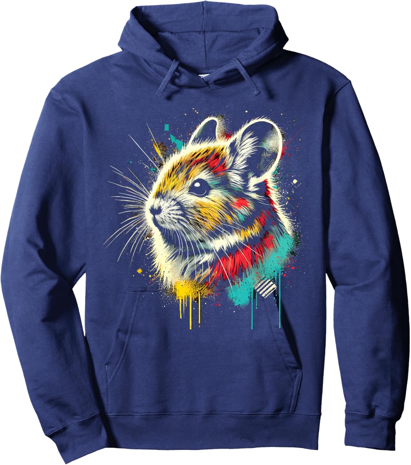 Adorable American Pika Habitat And Conservation Design Hoodie - Hoodie | Navy