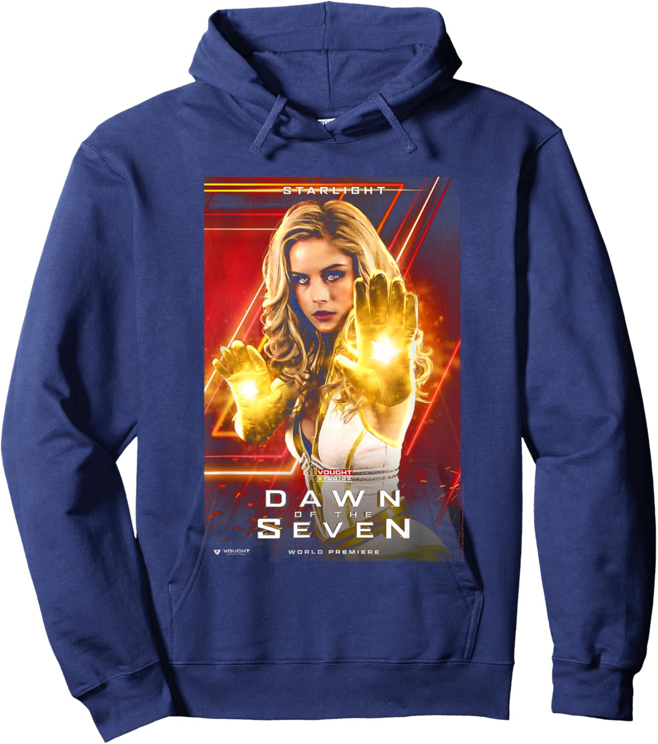 The Boys Starlight Vought Poster Hoodie - Hoodie | Navy