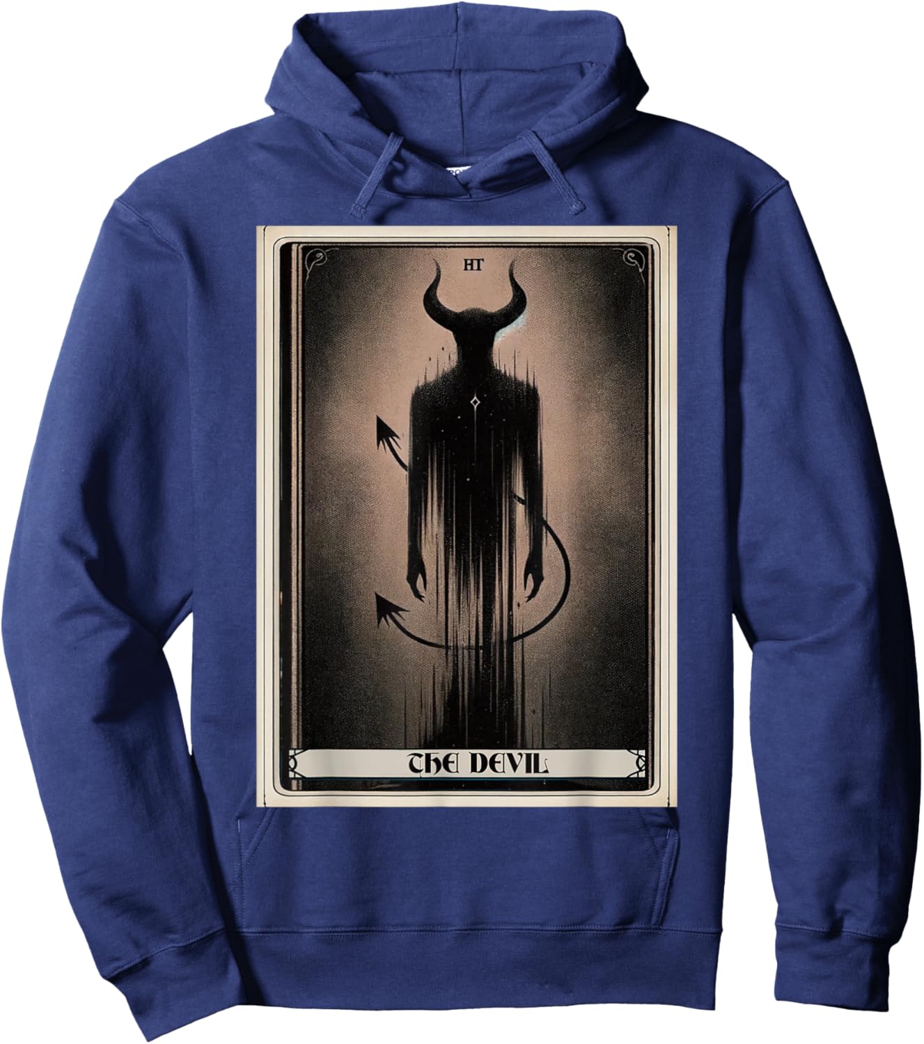 Tarot Card The Devil Hoodie - Hoodie | Navy