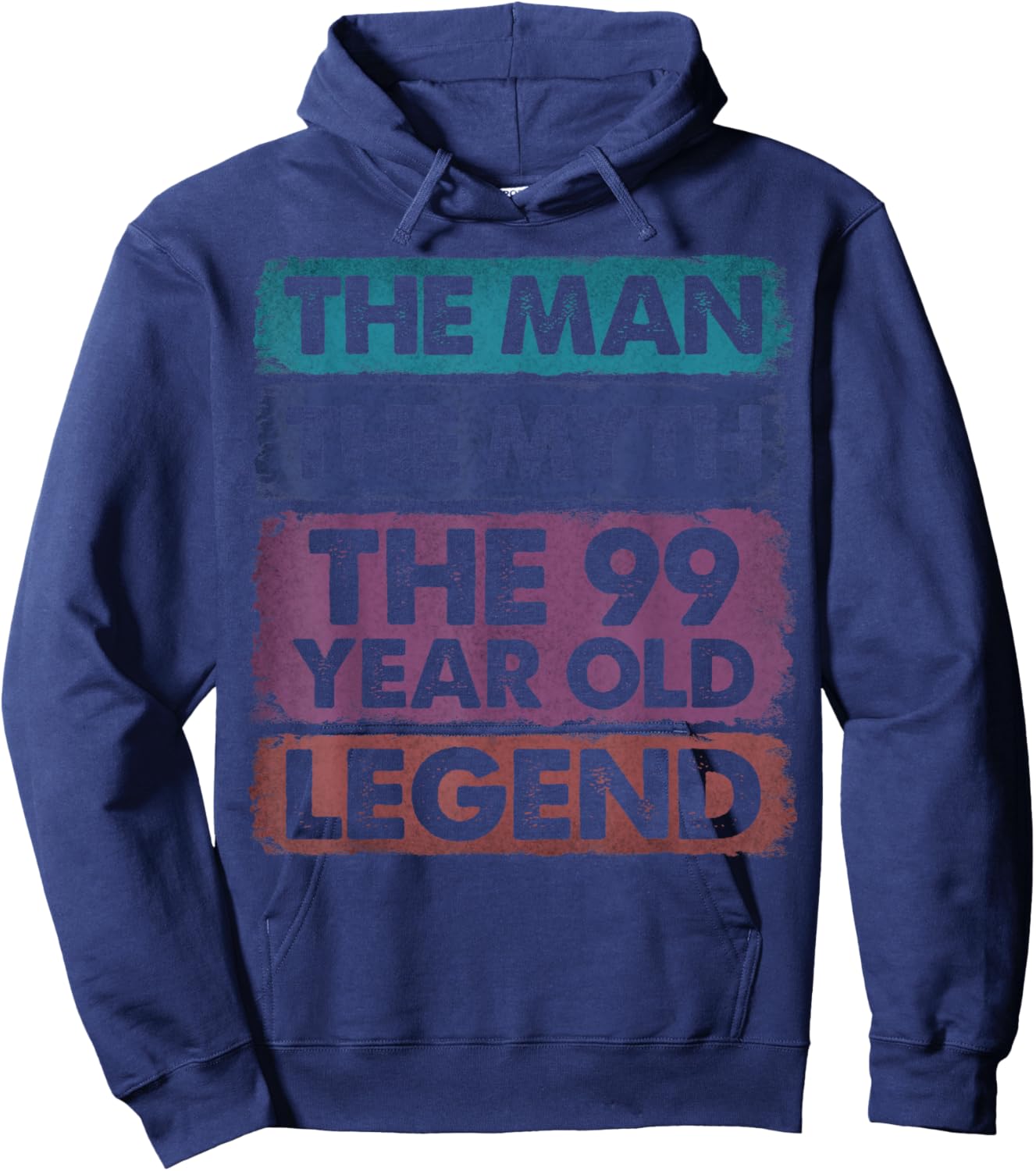 99th Birthday 99 Year Old Gifts Legend Limited Edition Hoodie - Hoodie | Navy