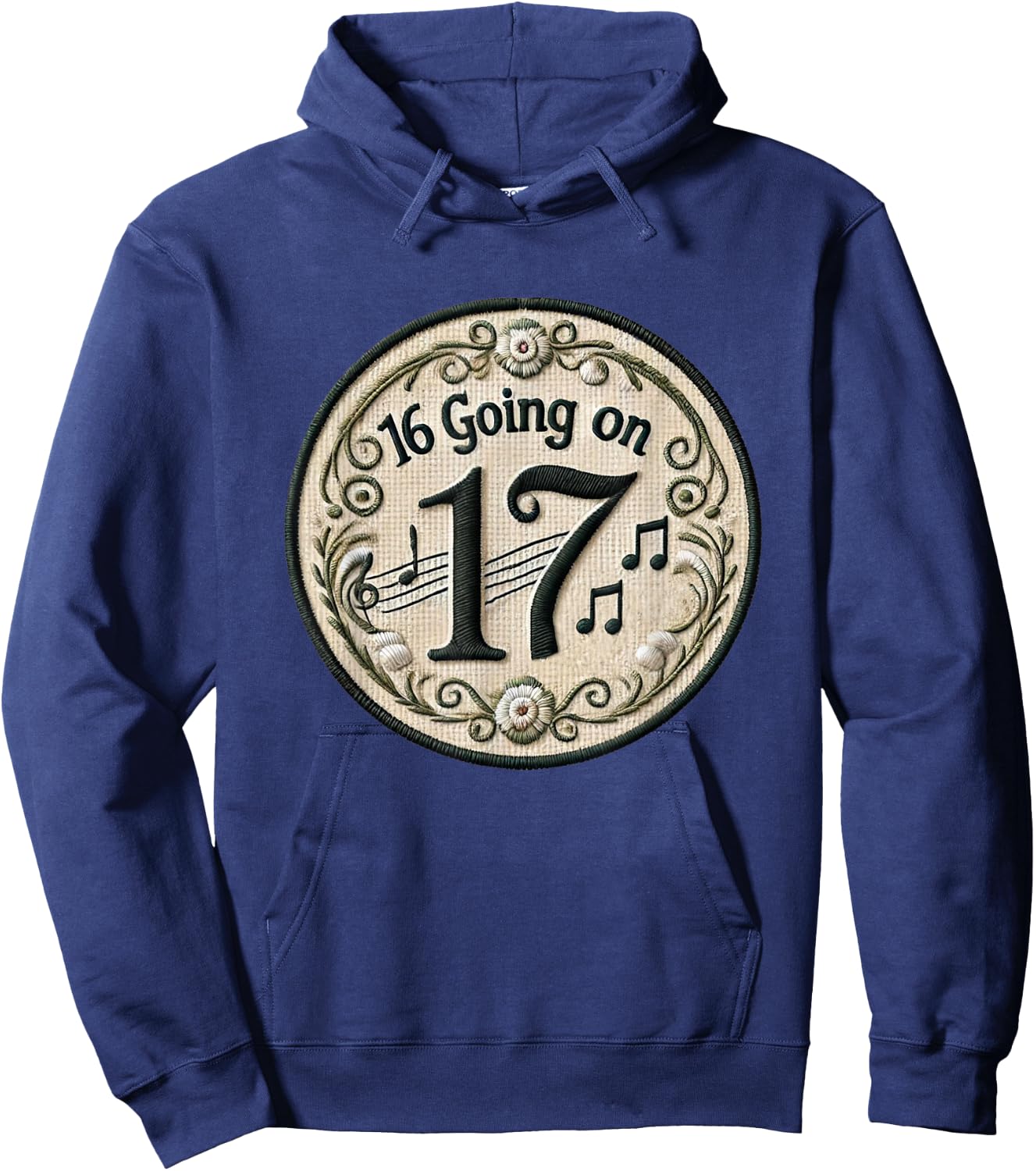16 Going On 17 Birthday Theatre Sound Of Music Musical Hoodie - Hoodie | Navy