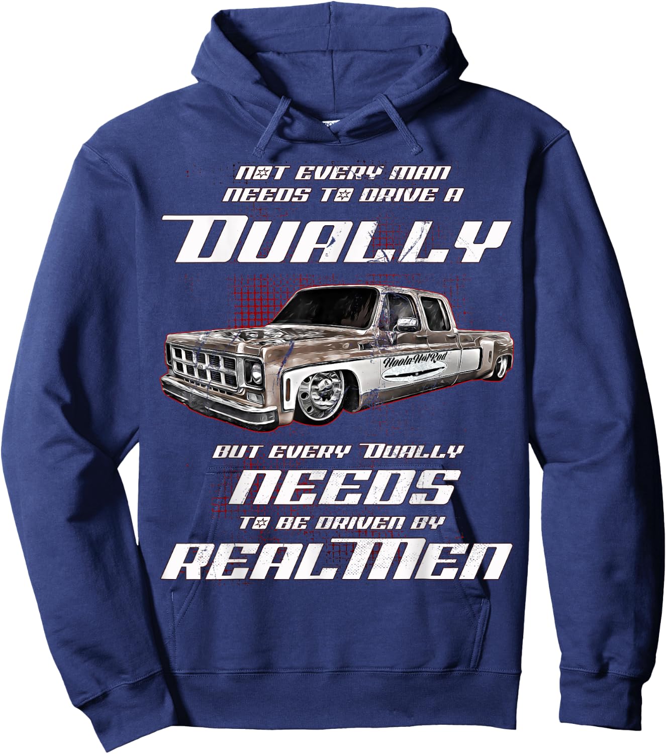 Dually,Blazer,Squarebody,K5,C30,K30,Silverado,Jimmy,Truck Hoodie - Hoodie | Navy