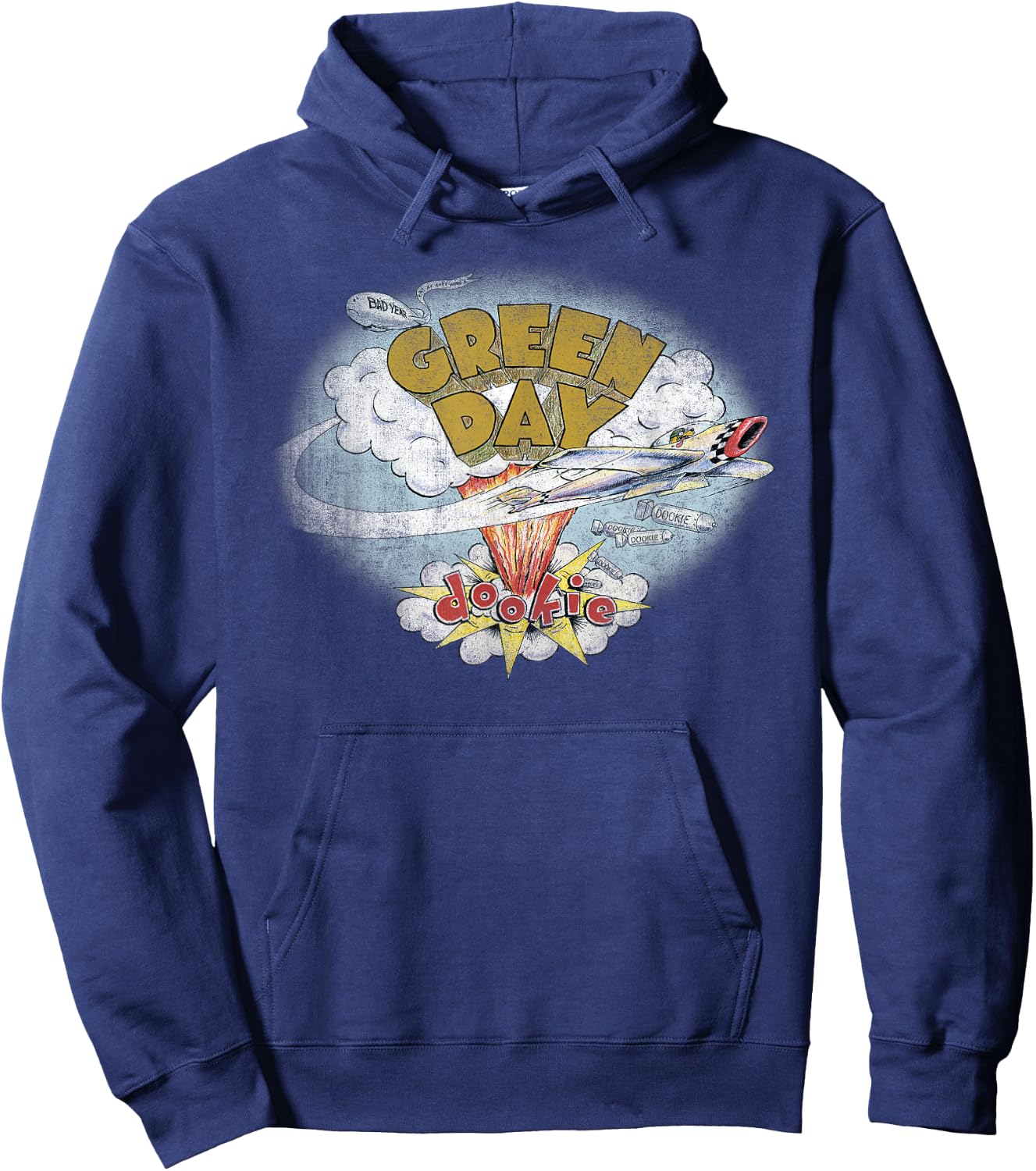 Green Day Fresh Dookie Hoodie - Hoodie | Navy