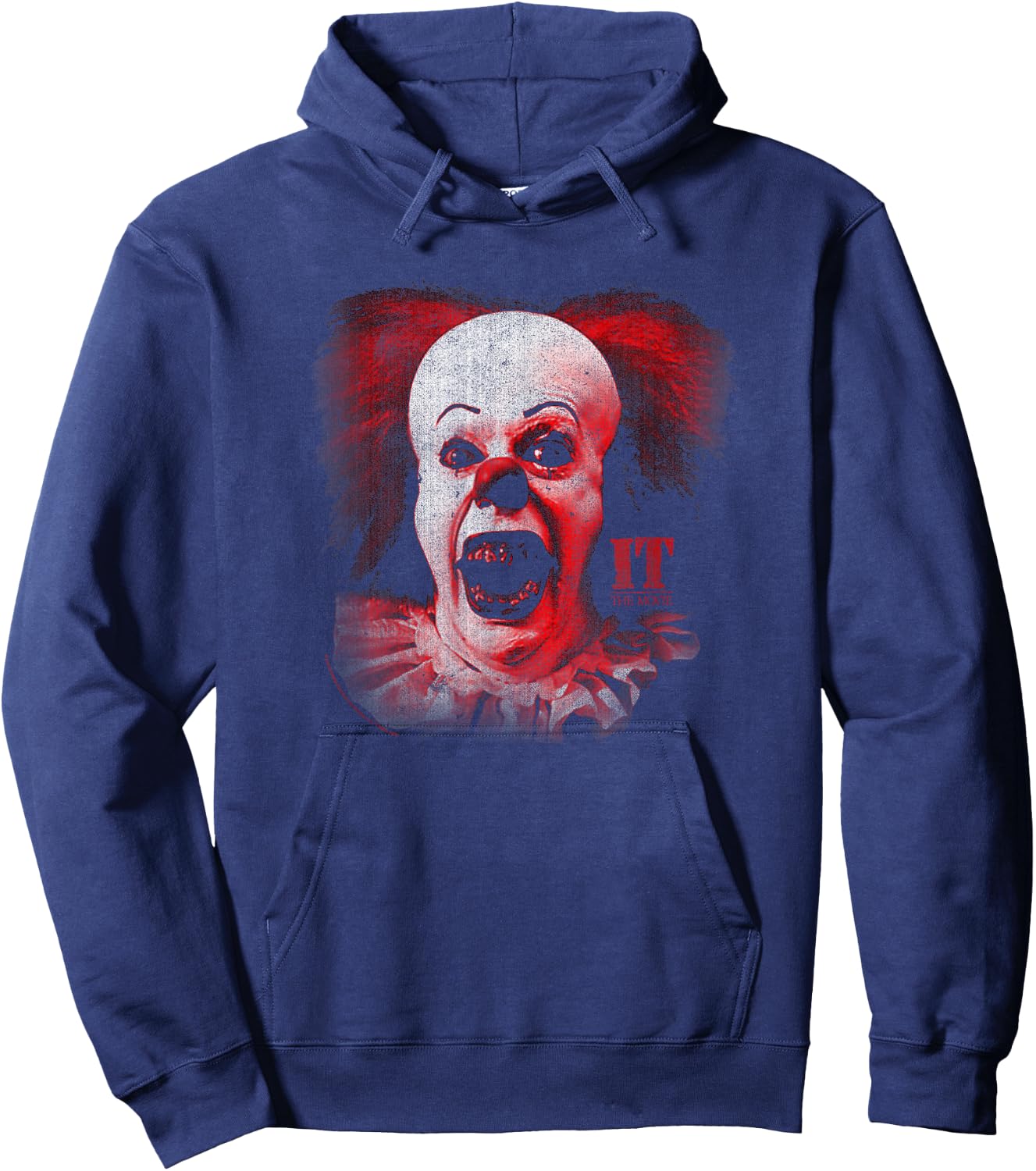 It Miniseries Pennywise Scream Hoodie - Hoodie | Navy