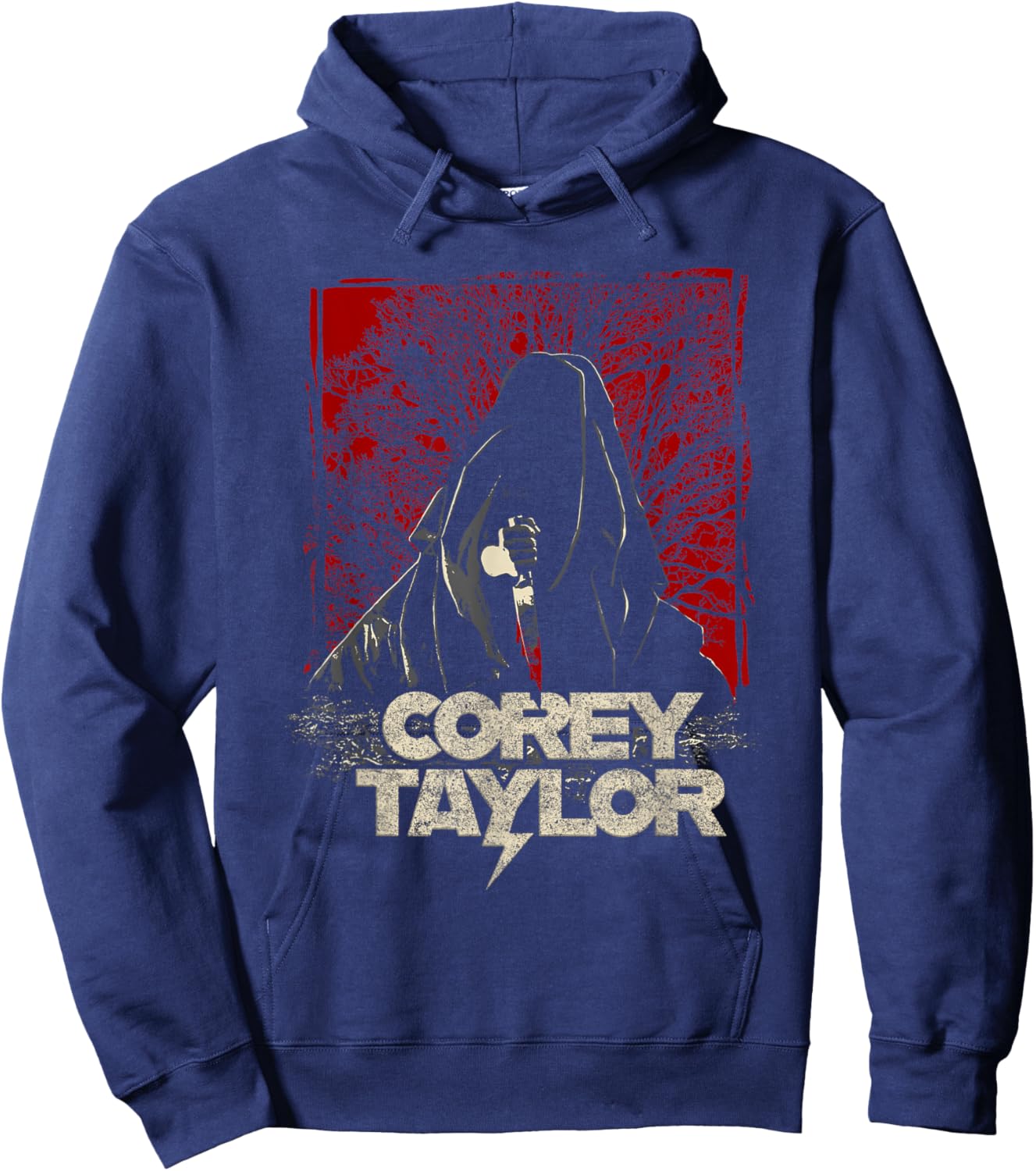 Corey Taylor - Shroud With Knife Hoodie - Hoodie | Navy