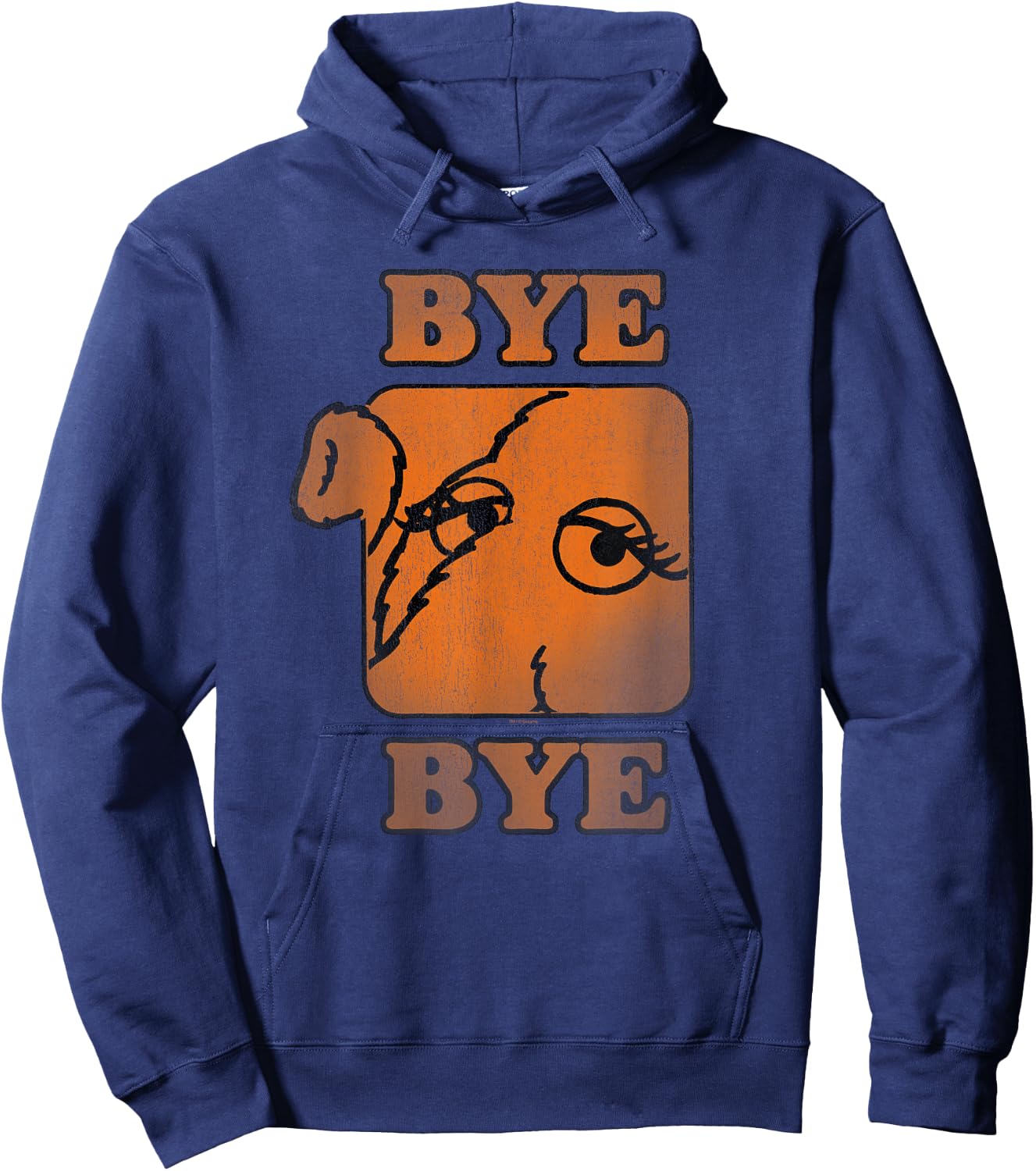 Sesame Street Snuffleupagus Bye Bye Hoodie - Hoodie | Navy