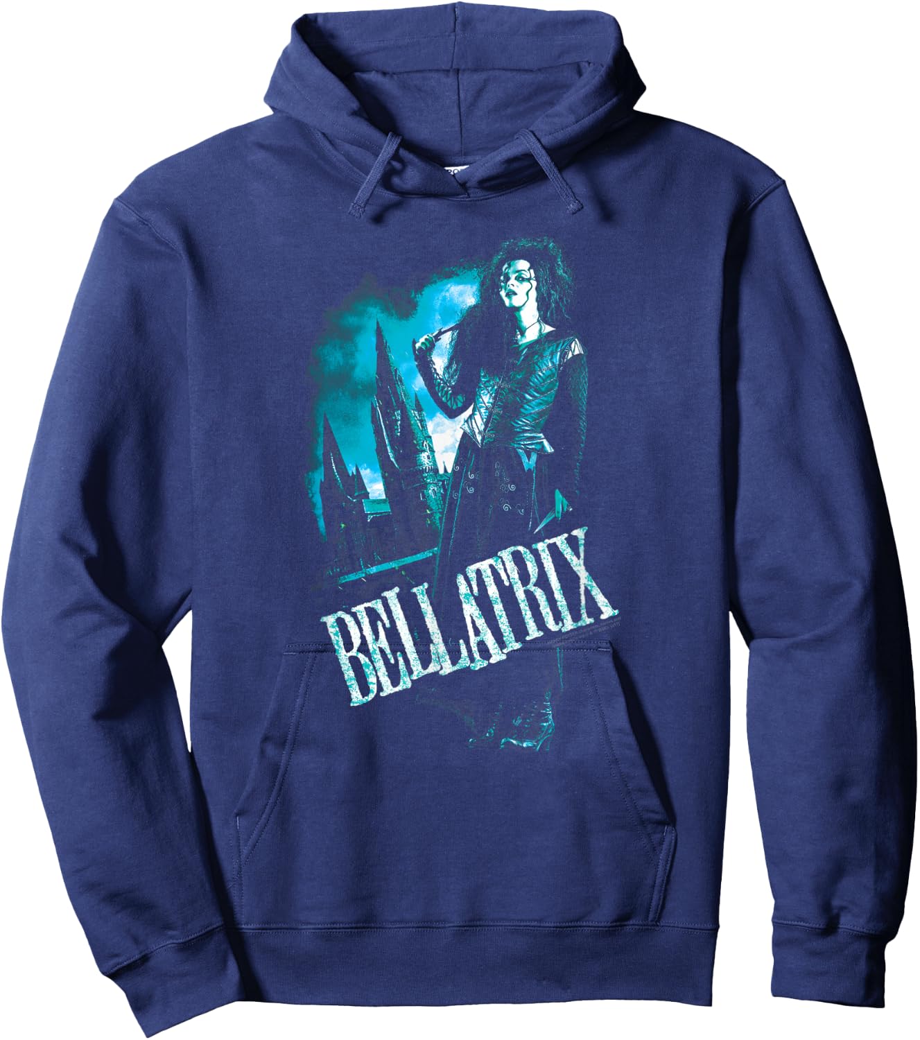 Harry Potter Bellatrix Full Body Hoodie - Hoodie | Navy