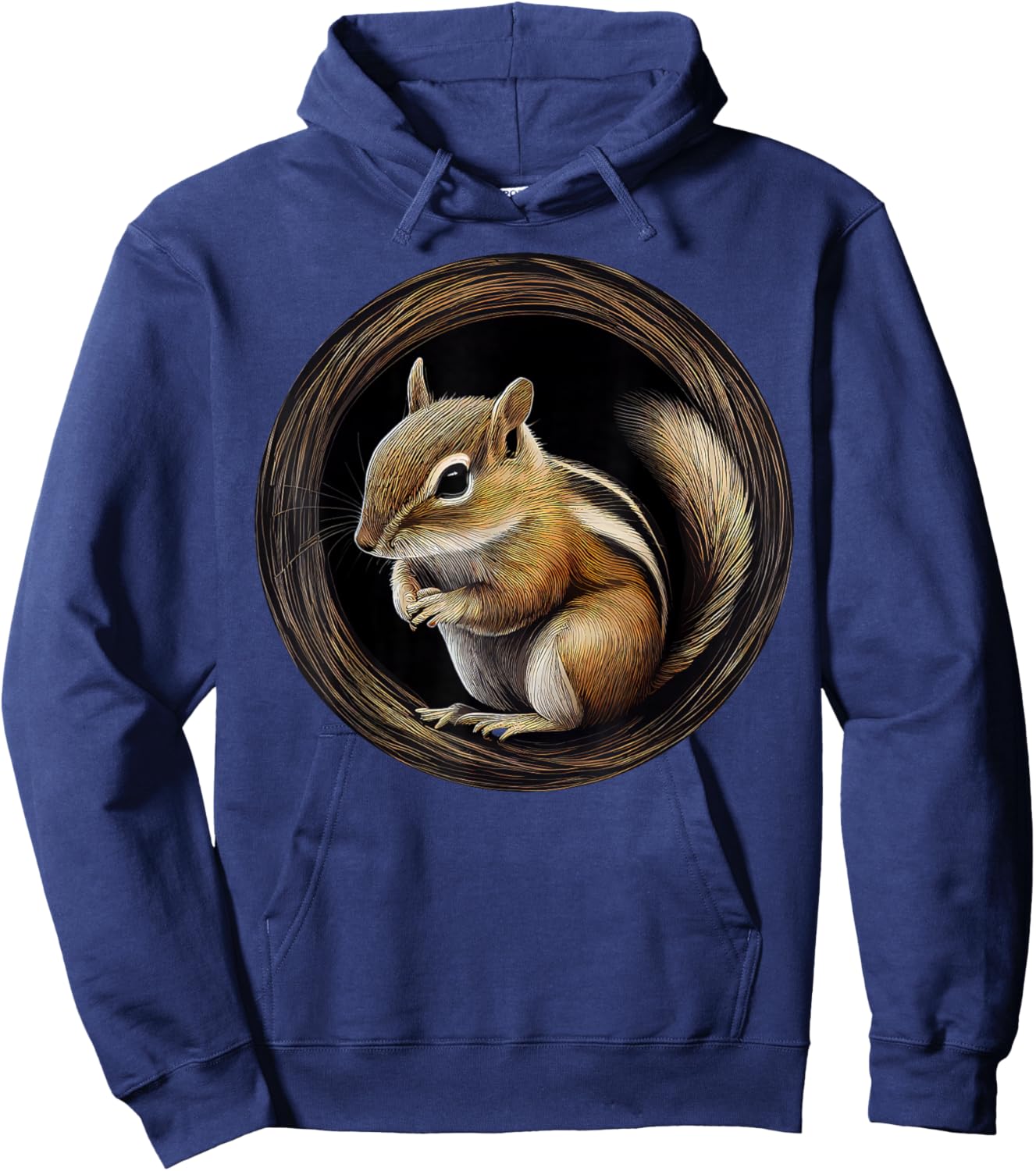 Chipmunk Animal Lover Wildlife Chipmunks Hoodie - Hoodie | Navy