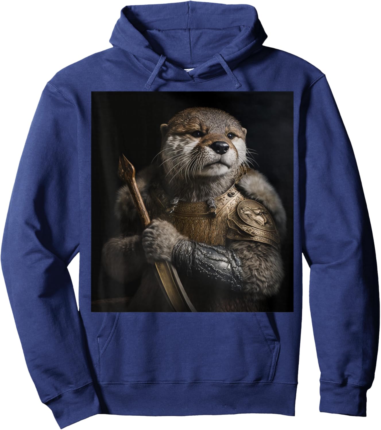 Sea Otter Lover Funny Design Hoodie - Hoodie | Navy