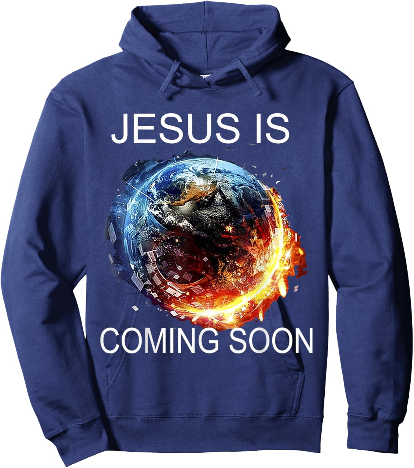 Jesus is Coming Soon Hoodie - Hoodie | Navy