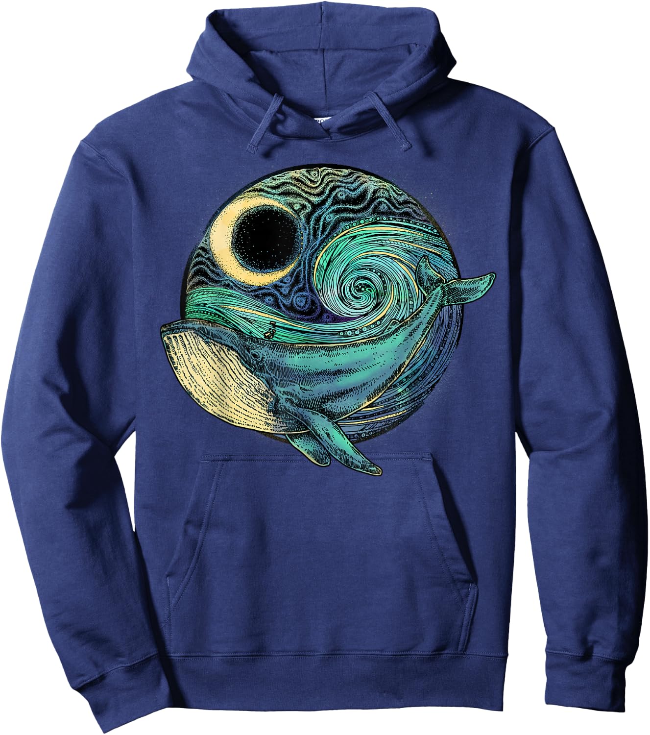 environmentalism, Humpback Whale, for conservation Hoodie - Hoodie | Navy