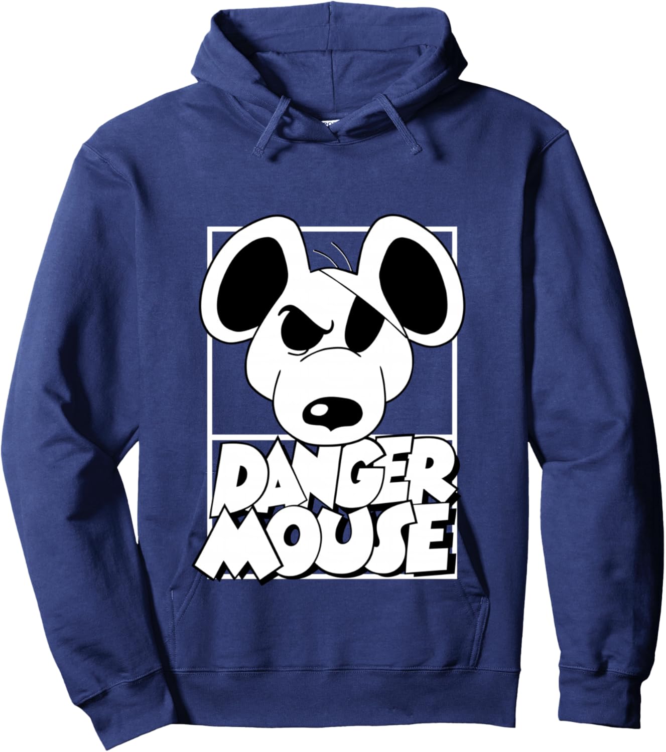 Danger Mouse Eye Patch Hoodie - Hoodie | Navy