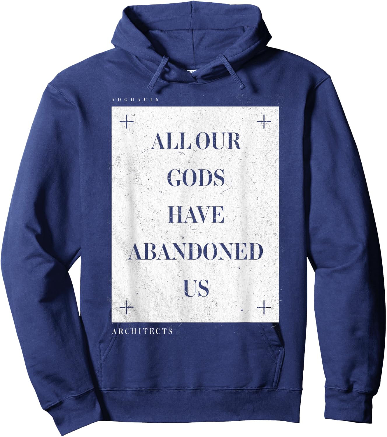Architects - All Our Gods - Official Merchandise Hoodie - Hoodie | Navy