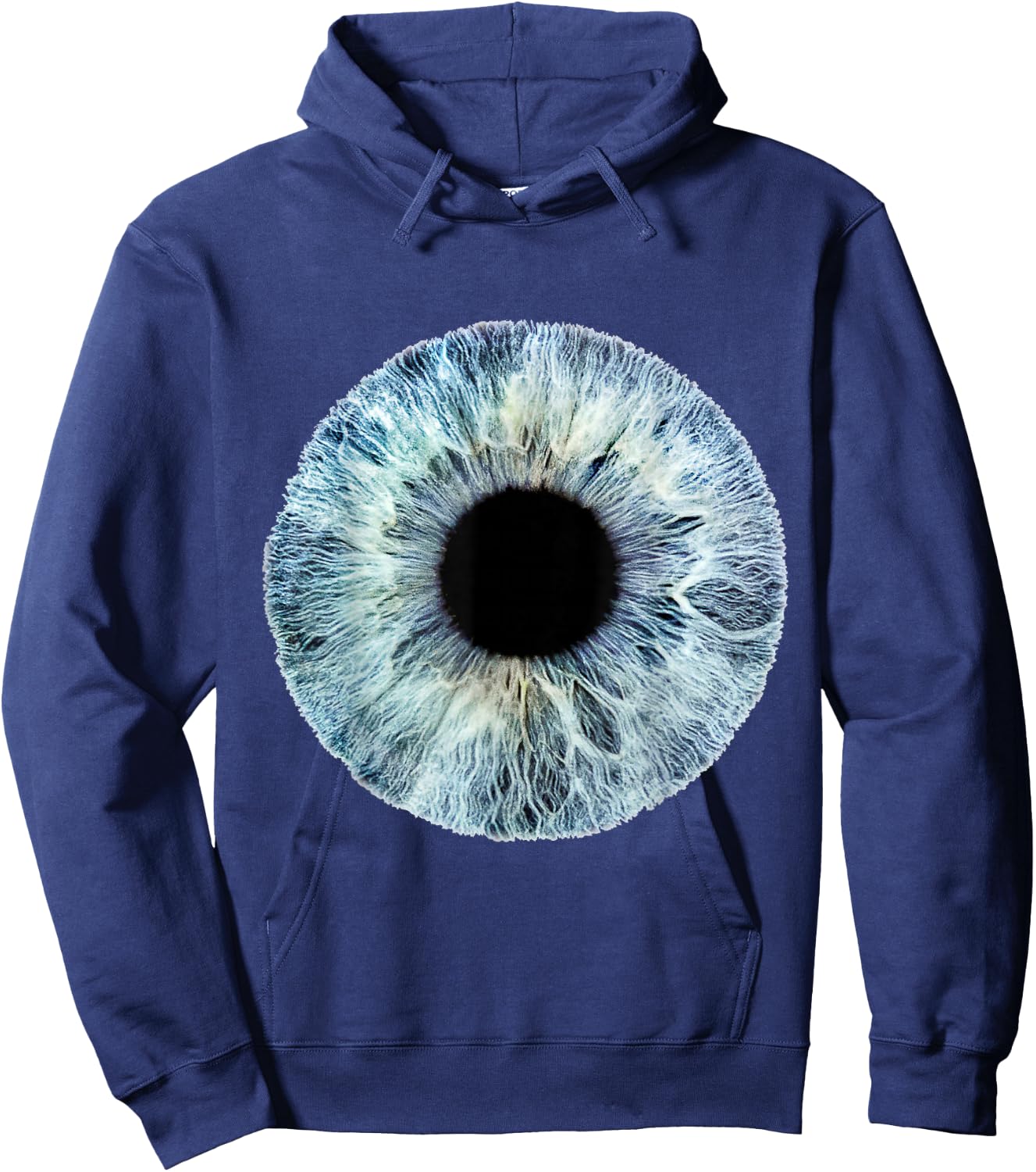Big Eyeball Eye Watching - Funny Optometrist Opthalmologist Hoodie - Hoodie | Navy