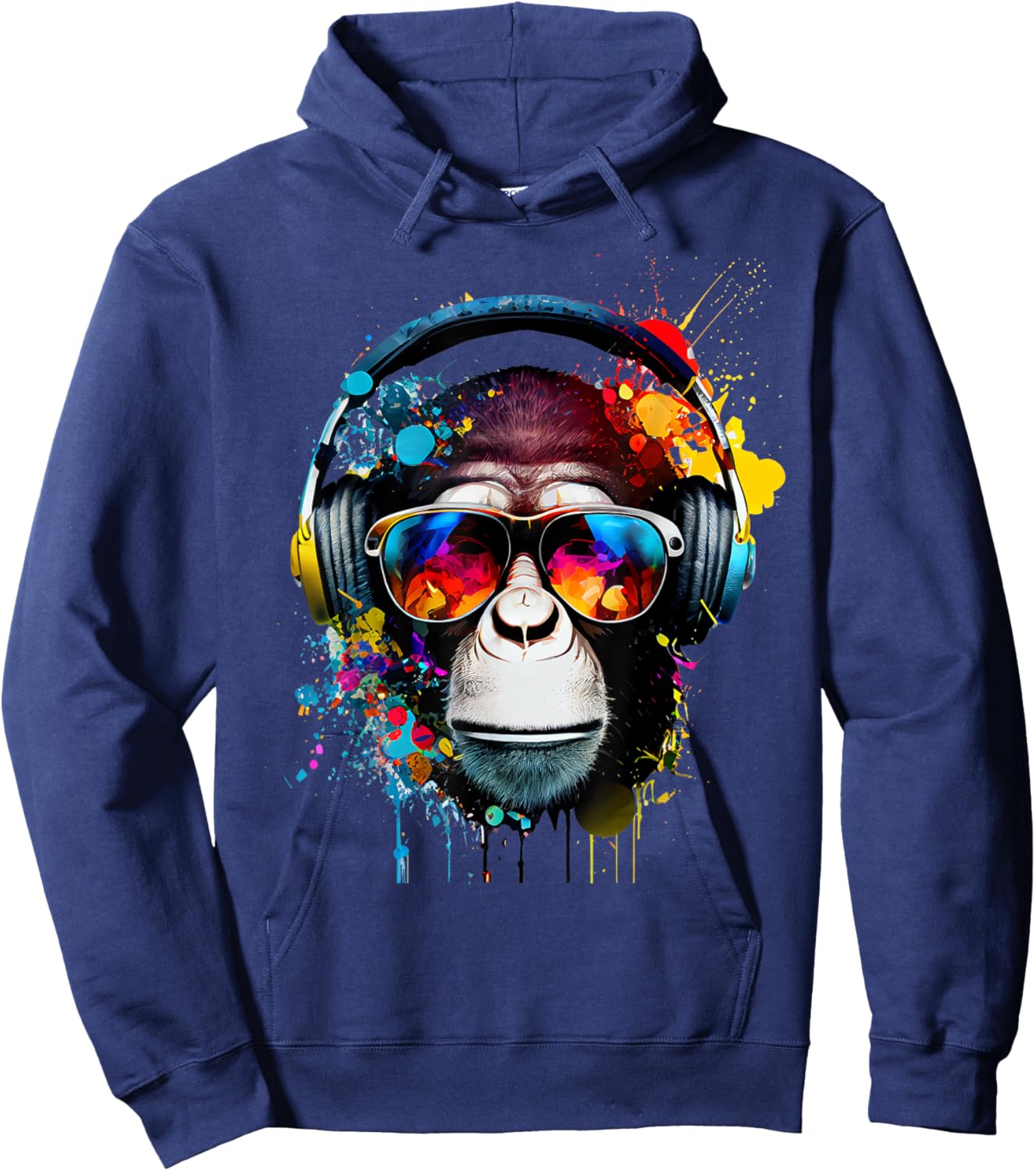 Monkey Monkey Hoodie - Hoodie | Navy