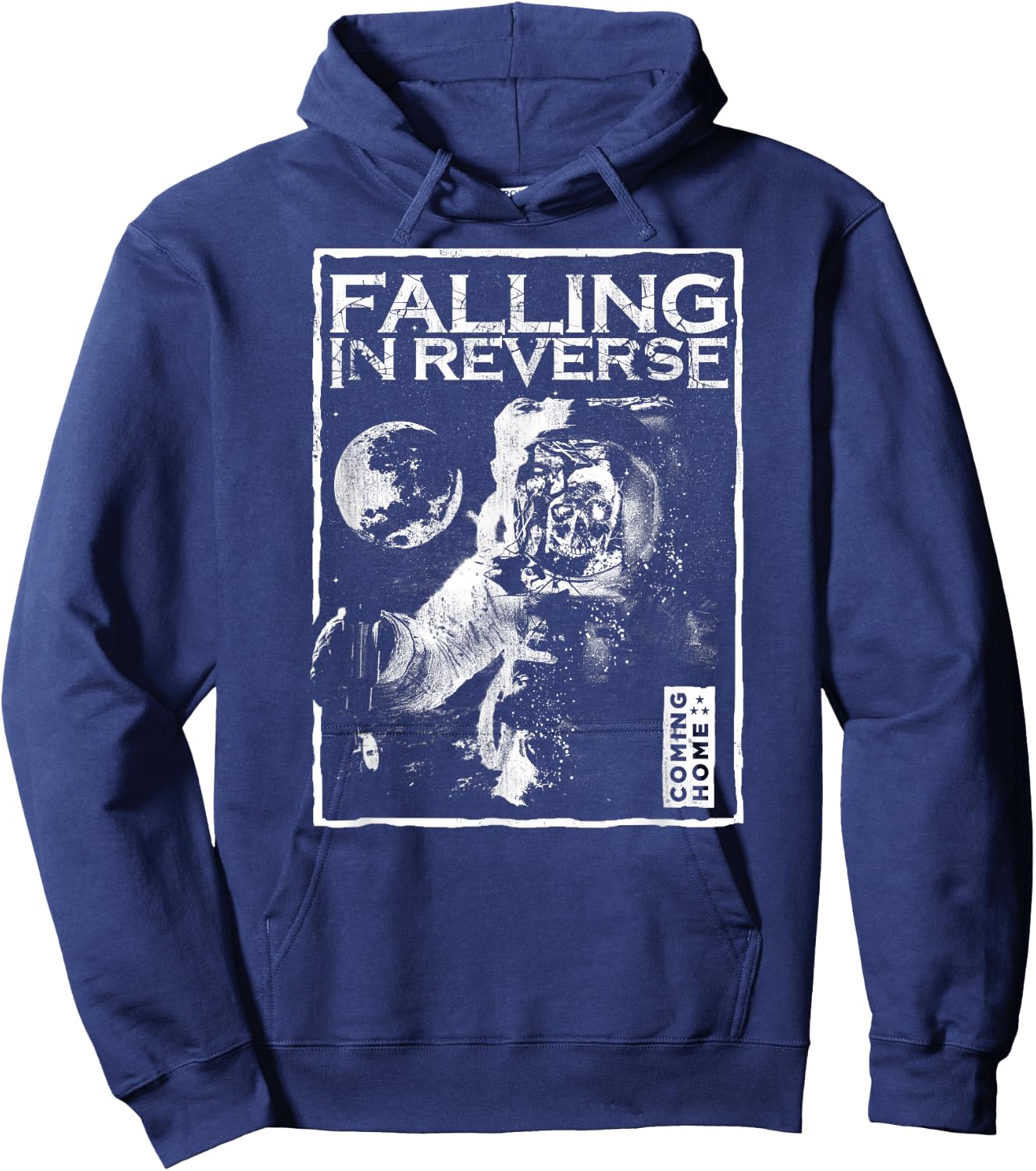 Falling In Reverse - Official Merchandise - Spacewalk Hoodie - Hoodie | Navy