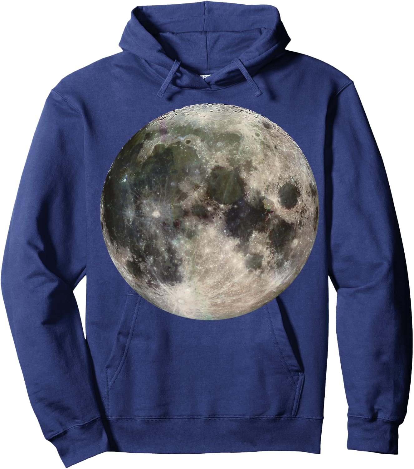 Full Moon Phase Space Love Photography Astronomy Hoodie - Hoodie | Navy