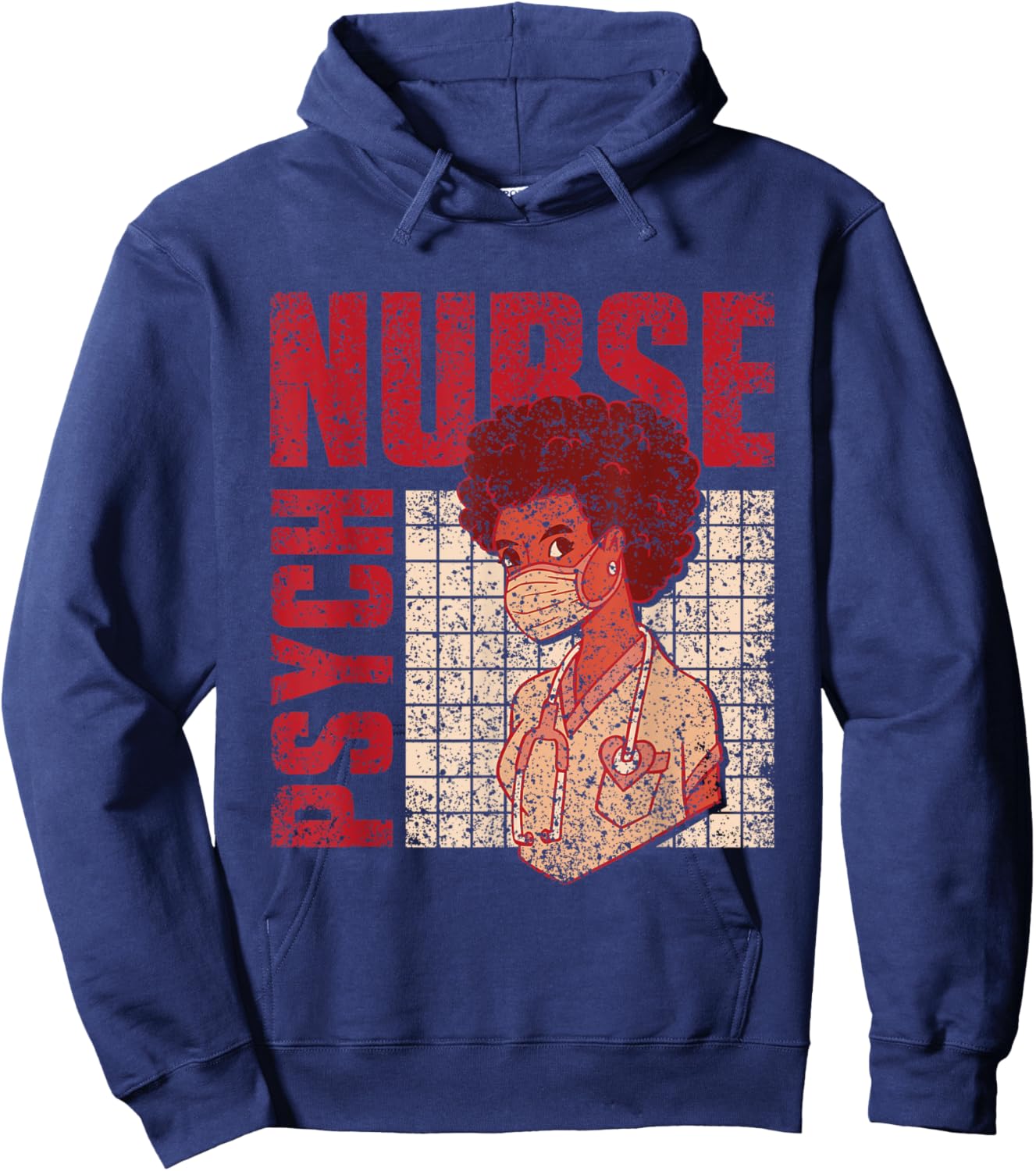 Psych Nurse Nurses Psychiatry Nursing Psychiatric Nurse Hoodie - Hoodie | Navy