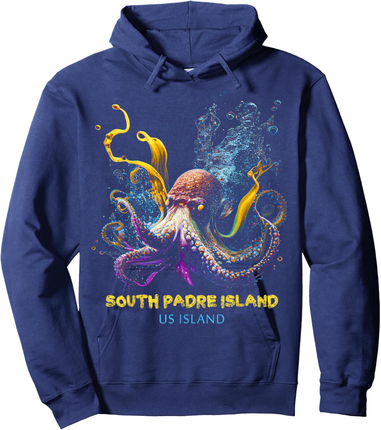 South Padre Island US Island Hoodie - Hoodie | Navy