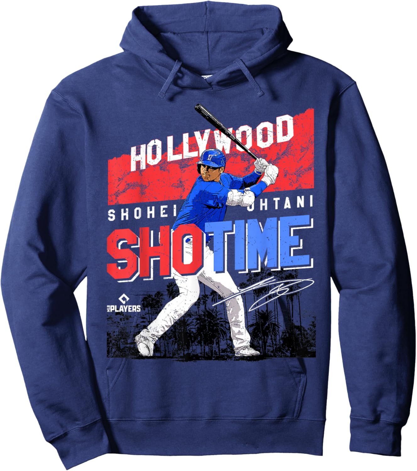 Shohei Ohtani | Los Angeles Baseball MLB Player | MLBOHT3003 Hoodie - Hoodie | Navy