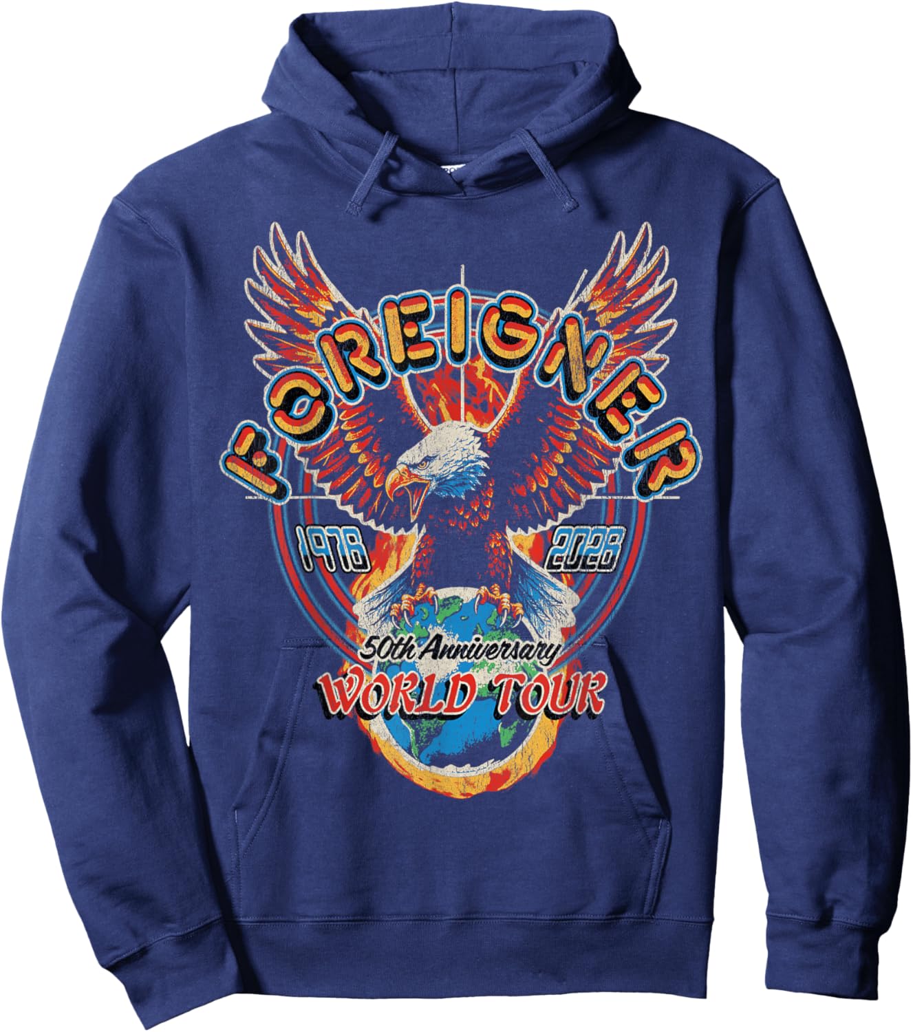 Ausländer-Tour zum 50-jährigen Jubiläum Hoodie - Hoodie | Navy