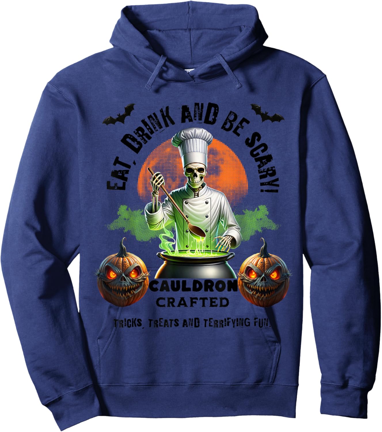 Halloween Chef Hoodie - Hoodie | Navy