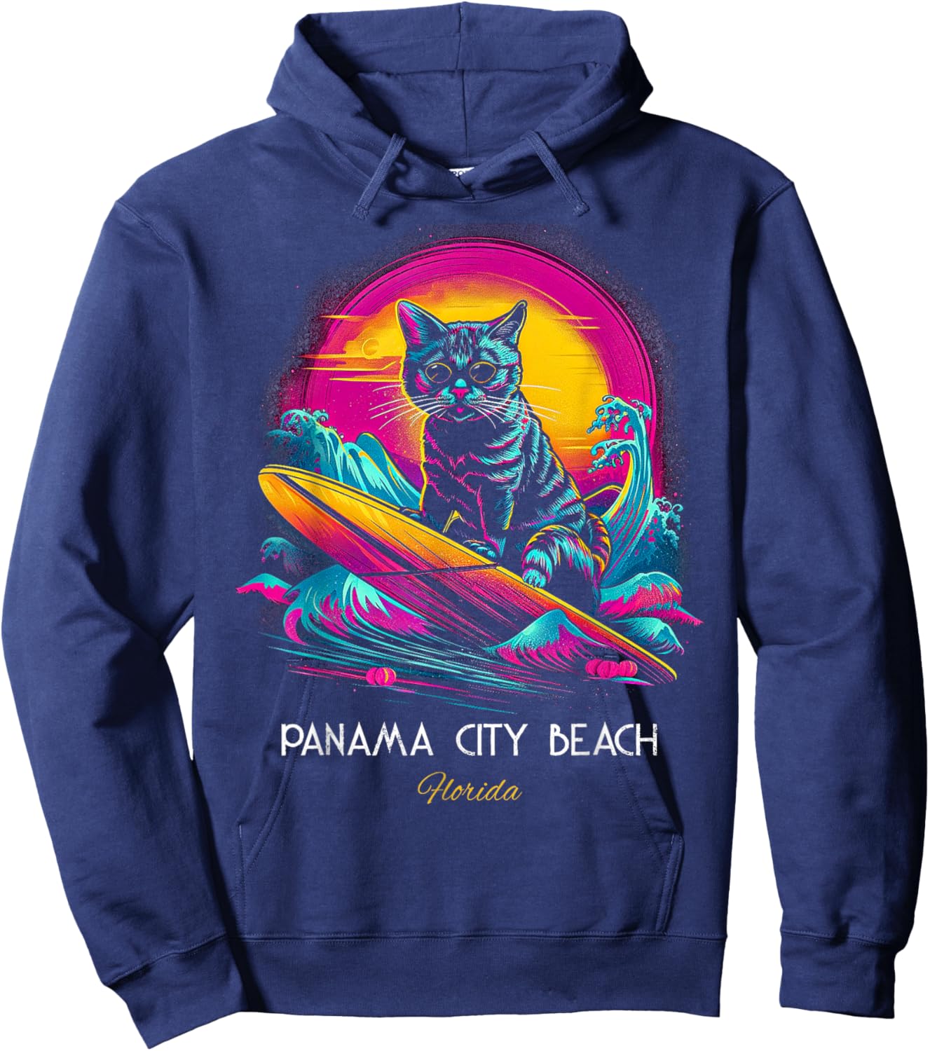 Panama City Beach Florida Hoodie - Hoodie | Navy