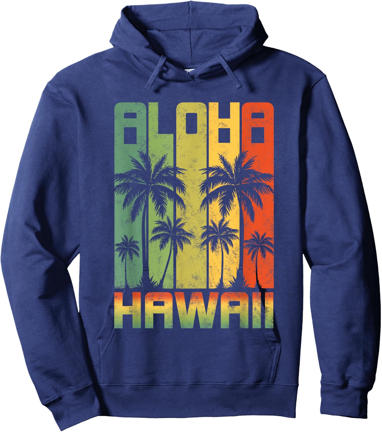 AlOHA Hawaii from the island! Feel the Aloha Spirit Hoodie - Hoodie | Navy