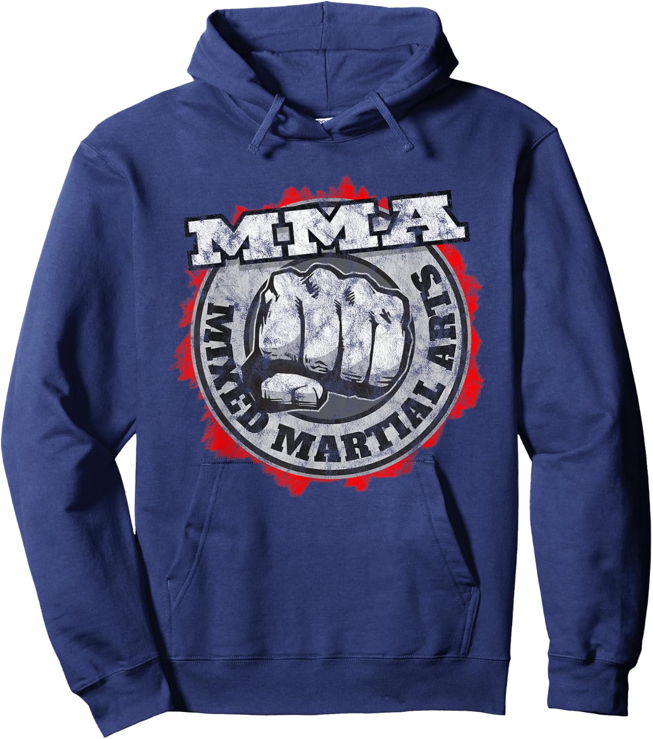 MMA Mixed Martial Arts Cage Fighting Sport Hoodie - Hoodie | Navy