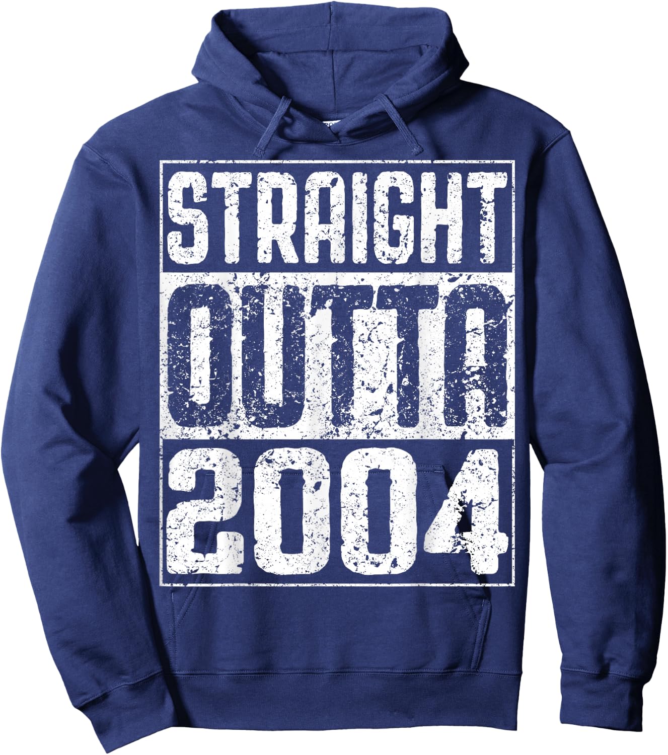 Straight Outta 2004 20th Birthday Shirt Hoodie - Hoodie | Navy