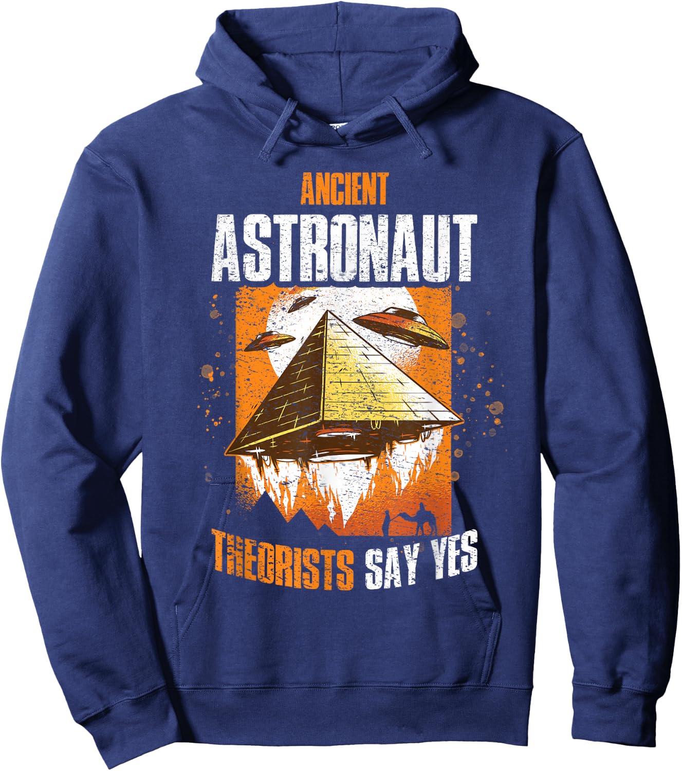 Ancient Alien Theorist Hoodie - Hoodie | Navy