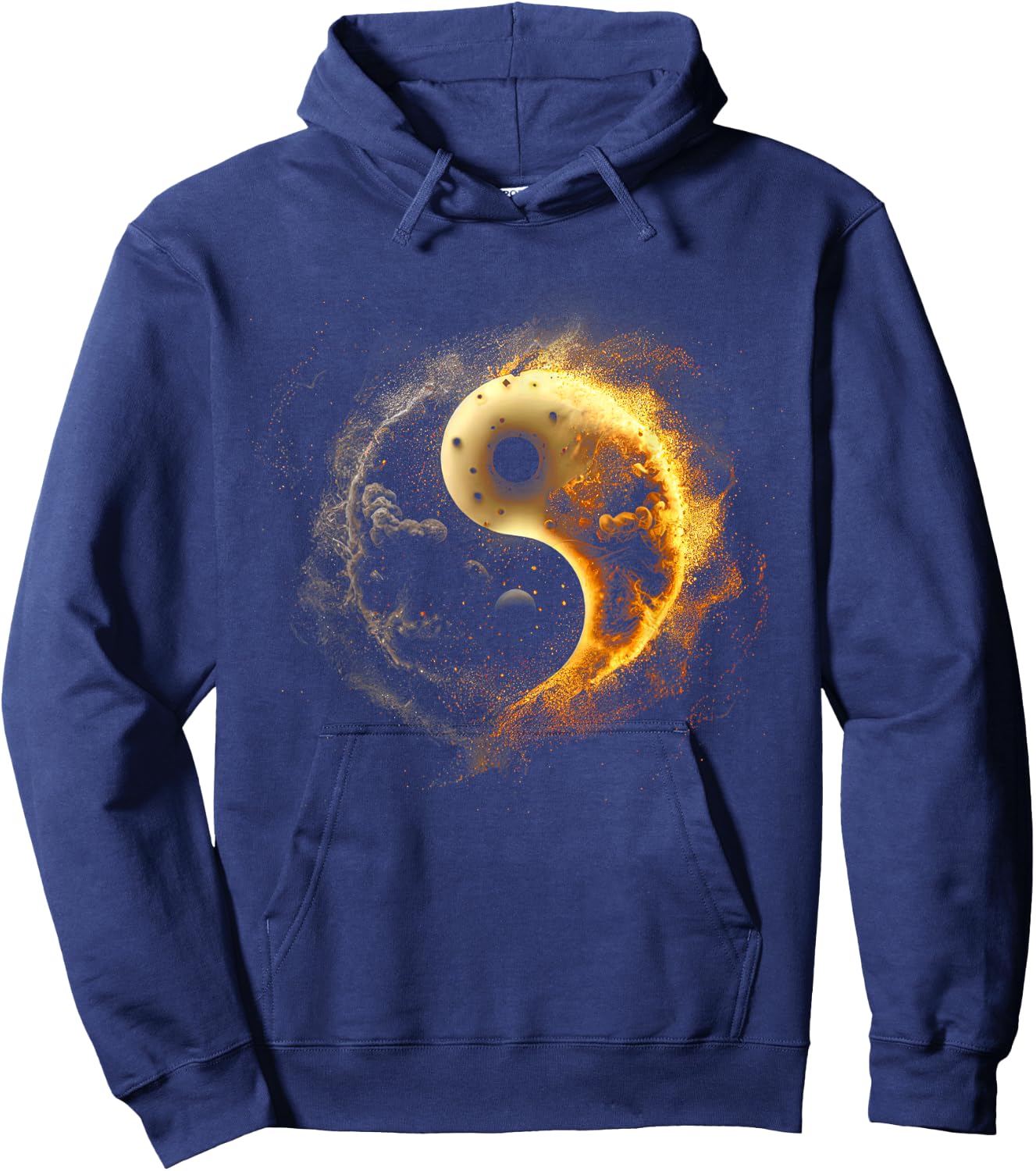 Yin Yang Hoodie - Hoodie | Navy