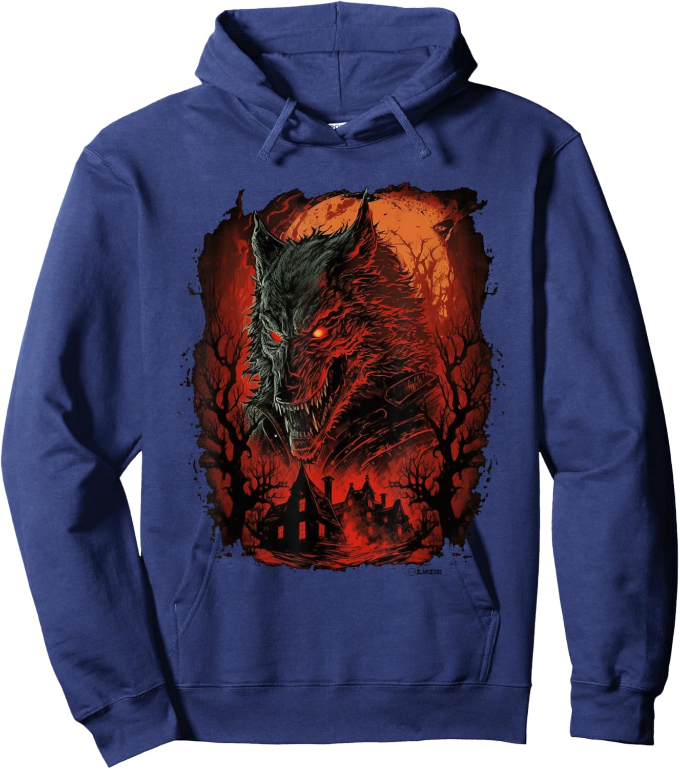 Harvest Werewolf Hoodie - Hoodie | Navy