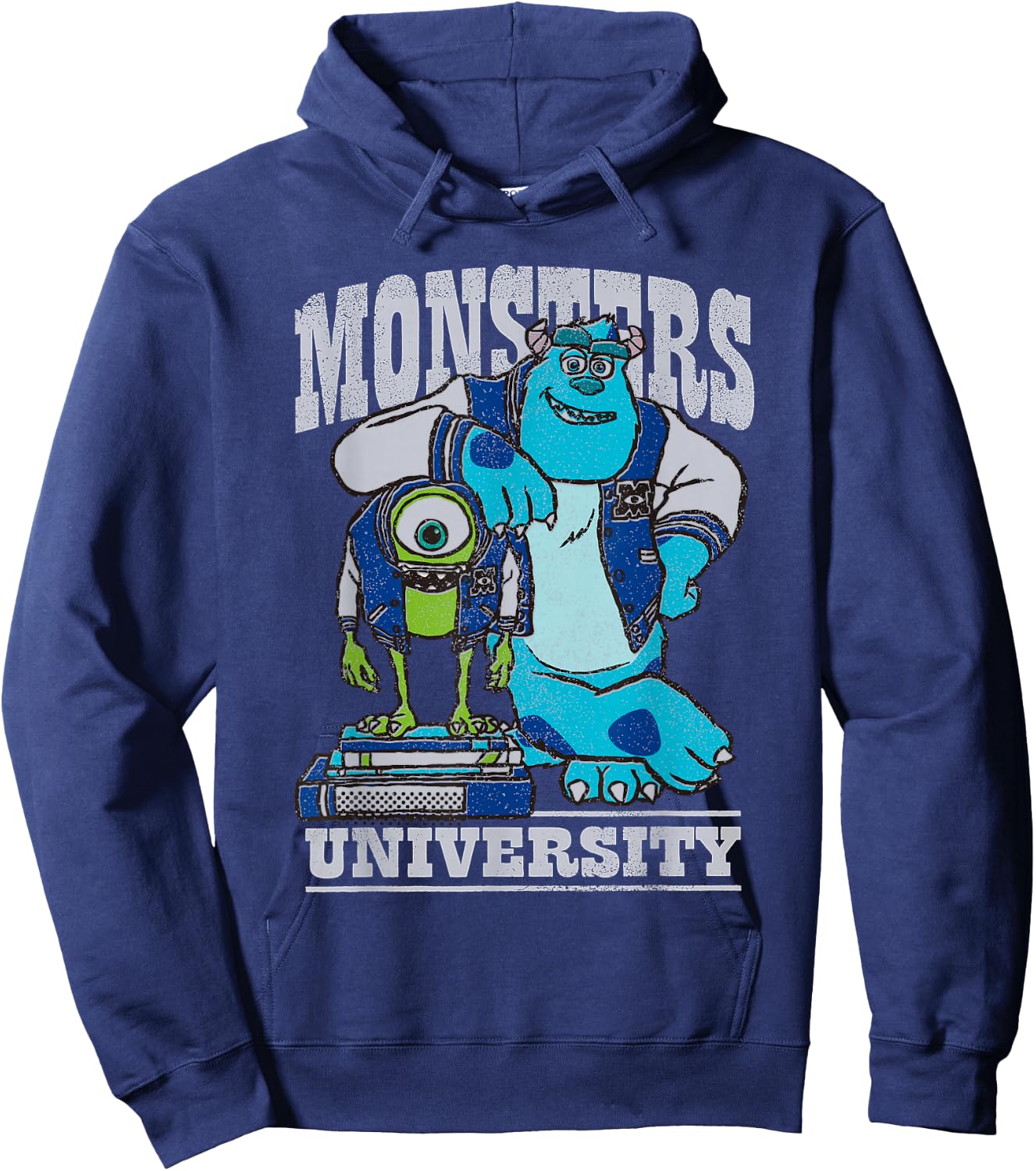 Disney Pixar Monsters University Mike and Sulley Hoodie - Hoodie | Navy