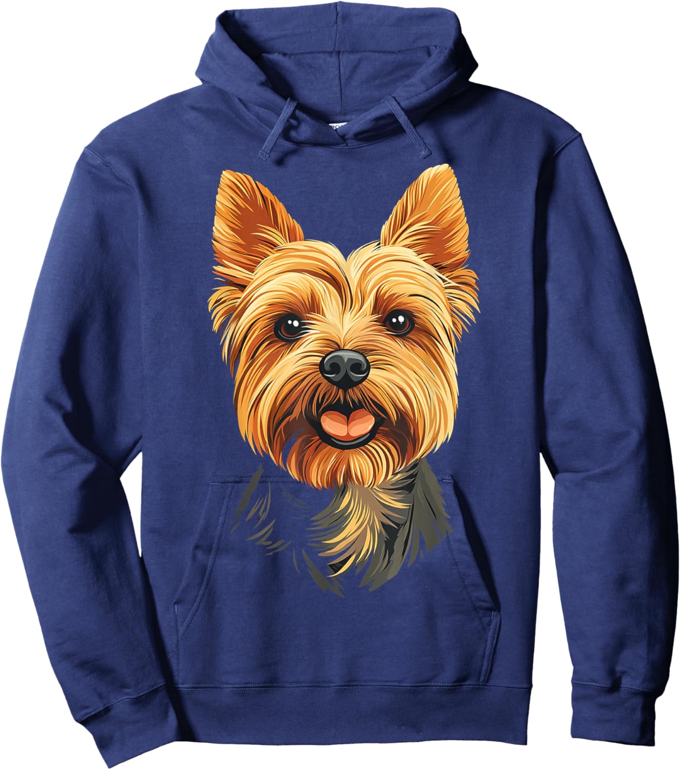 Silky Terrier Dog Motif Pet Art Silky Terrier Men Women Kids Hoodie - Hoodie | Navy