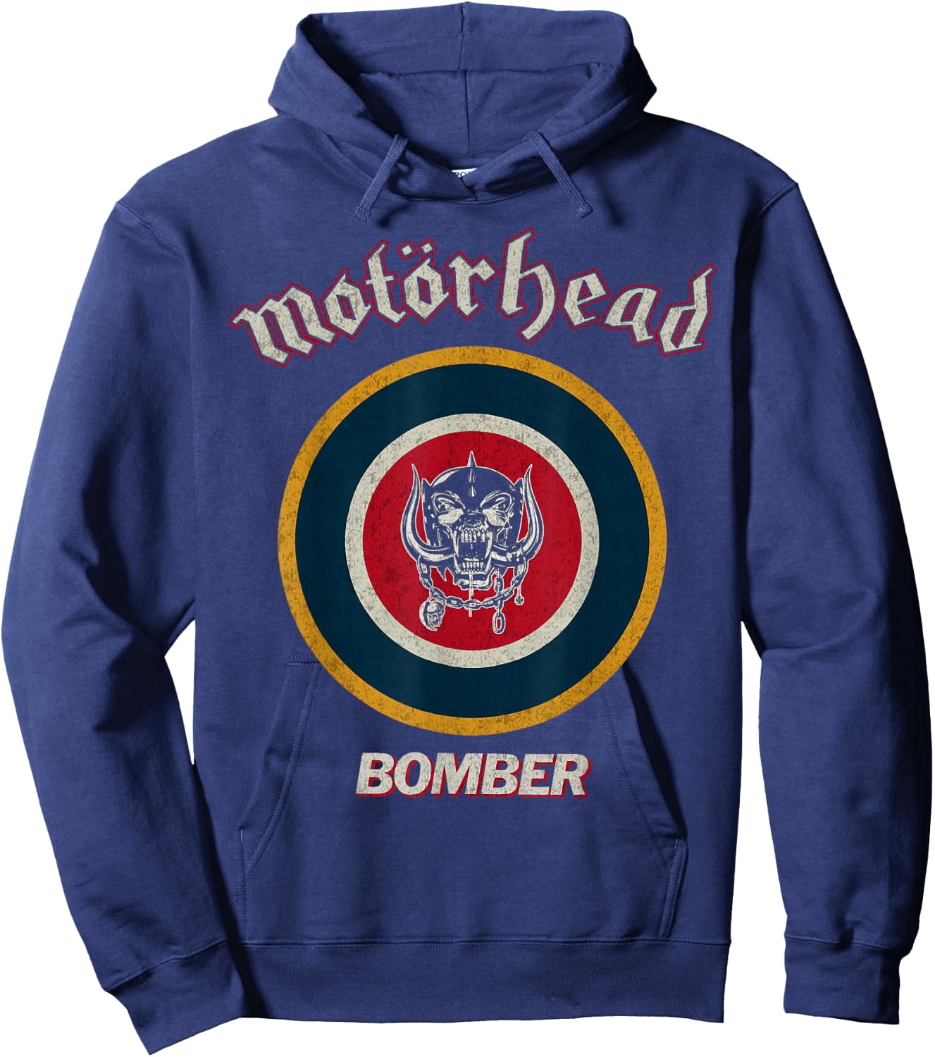 Motörhead – Bomber Target Hoodie - Hoodie | Navy