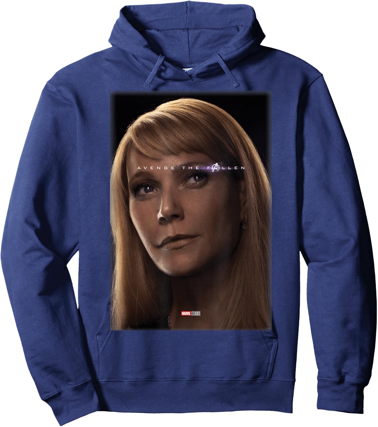 Marvel Avengers Endgame Pepper Potts Avenge The Fallen Hoodie - Hoodie | Navy