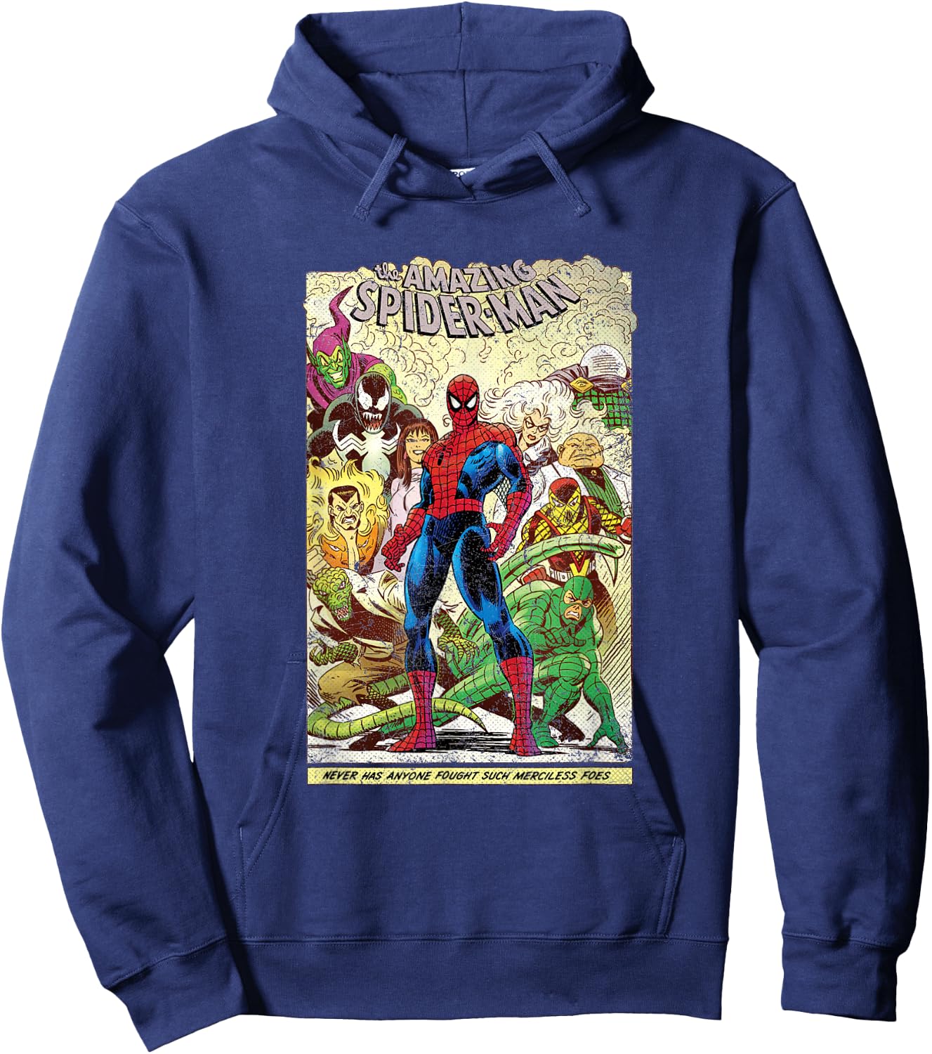 Marvel The Amazing Spider-Man Comic Hoodie - Hoodie | Navy