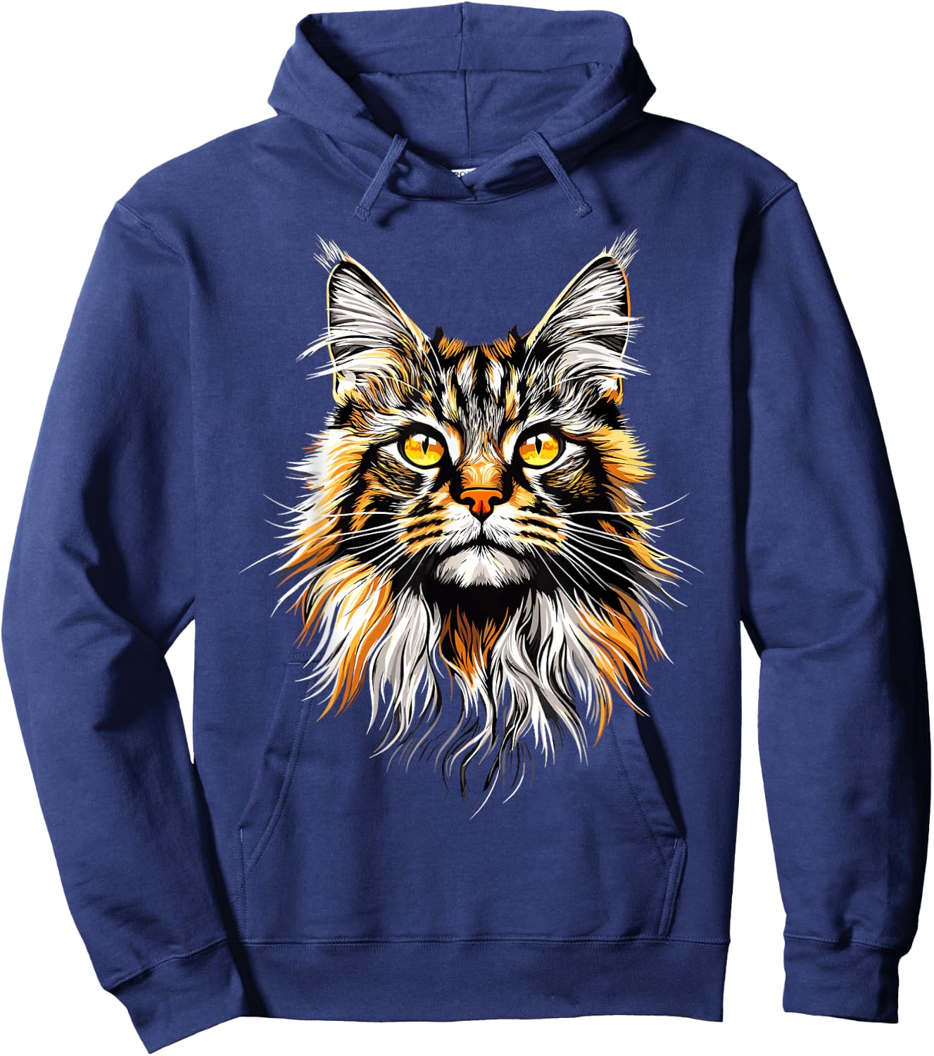 Maine Coon Cat Lovers Cute Funny Maine Coon Cats Lover Hoodie - Hoodie | Navy