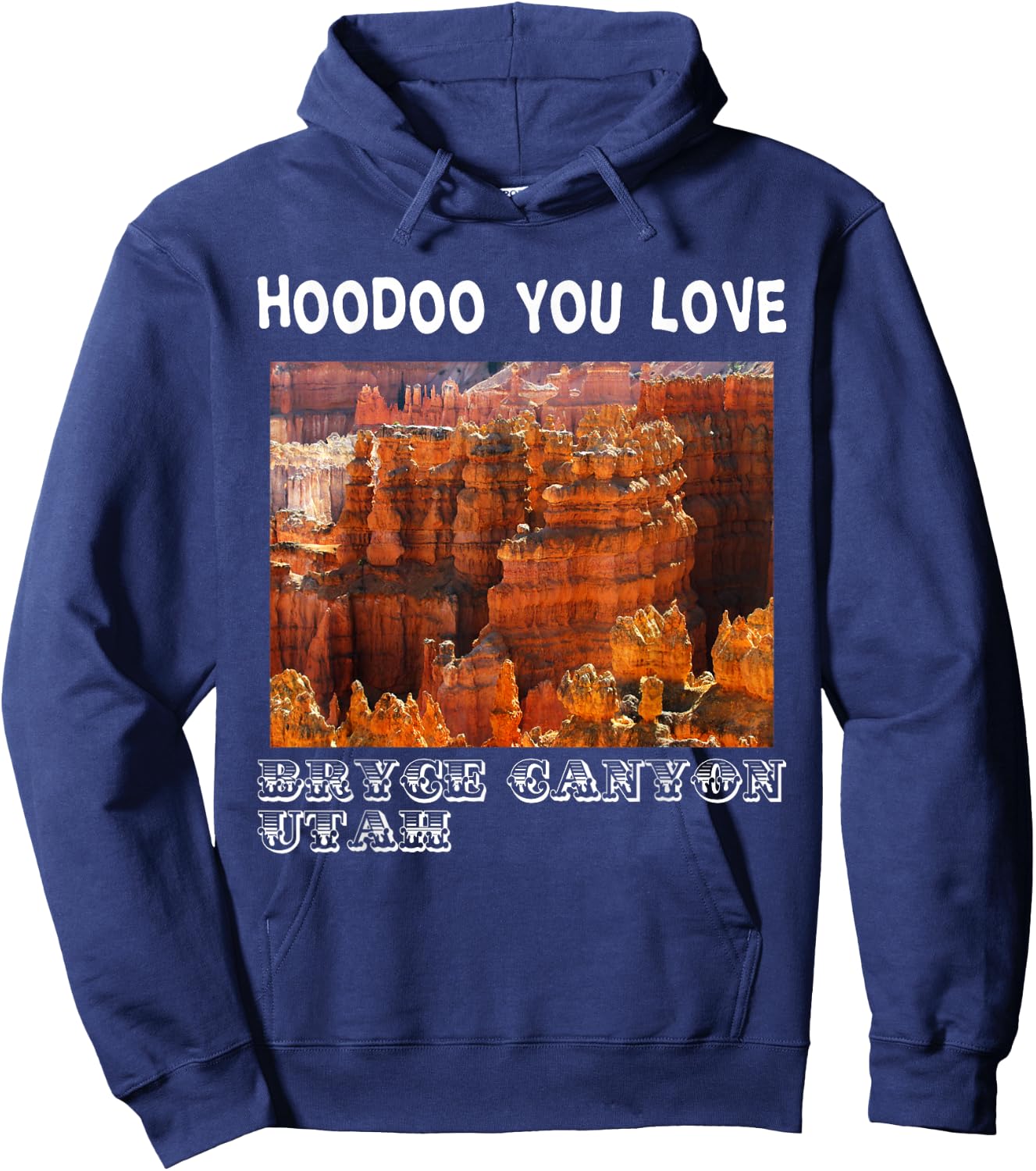 Hoodoo you love Hoodie - Hoodie | Navy