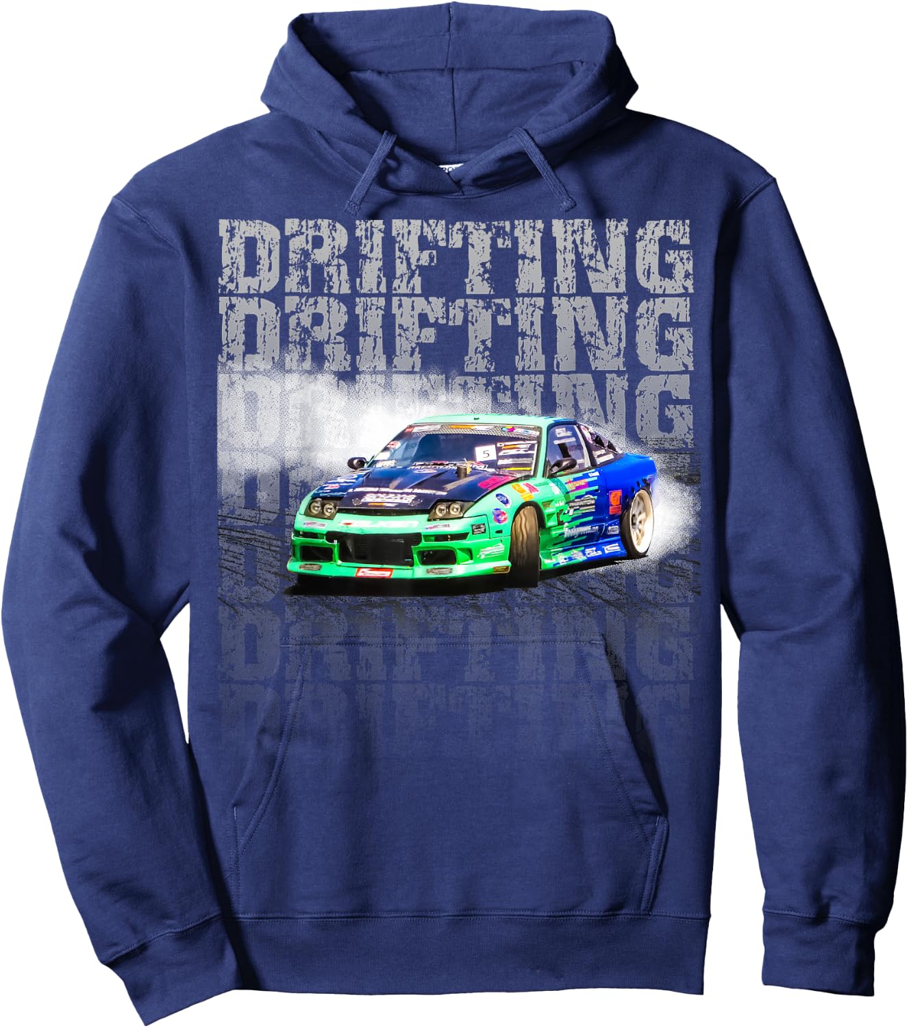 Drifting Car Life Women's Black Drifting Hoodie - Hoodie | Navy