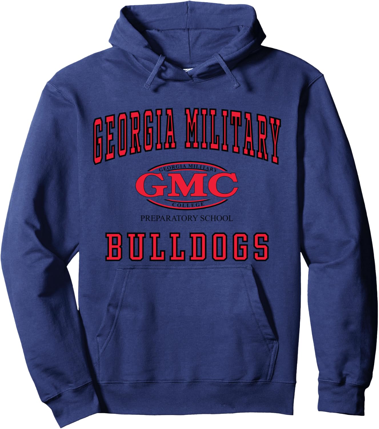 Georgia Military College Prep School Bulldogs LS C1 Hoodie - Hoodie | Navy