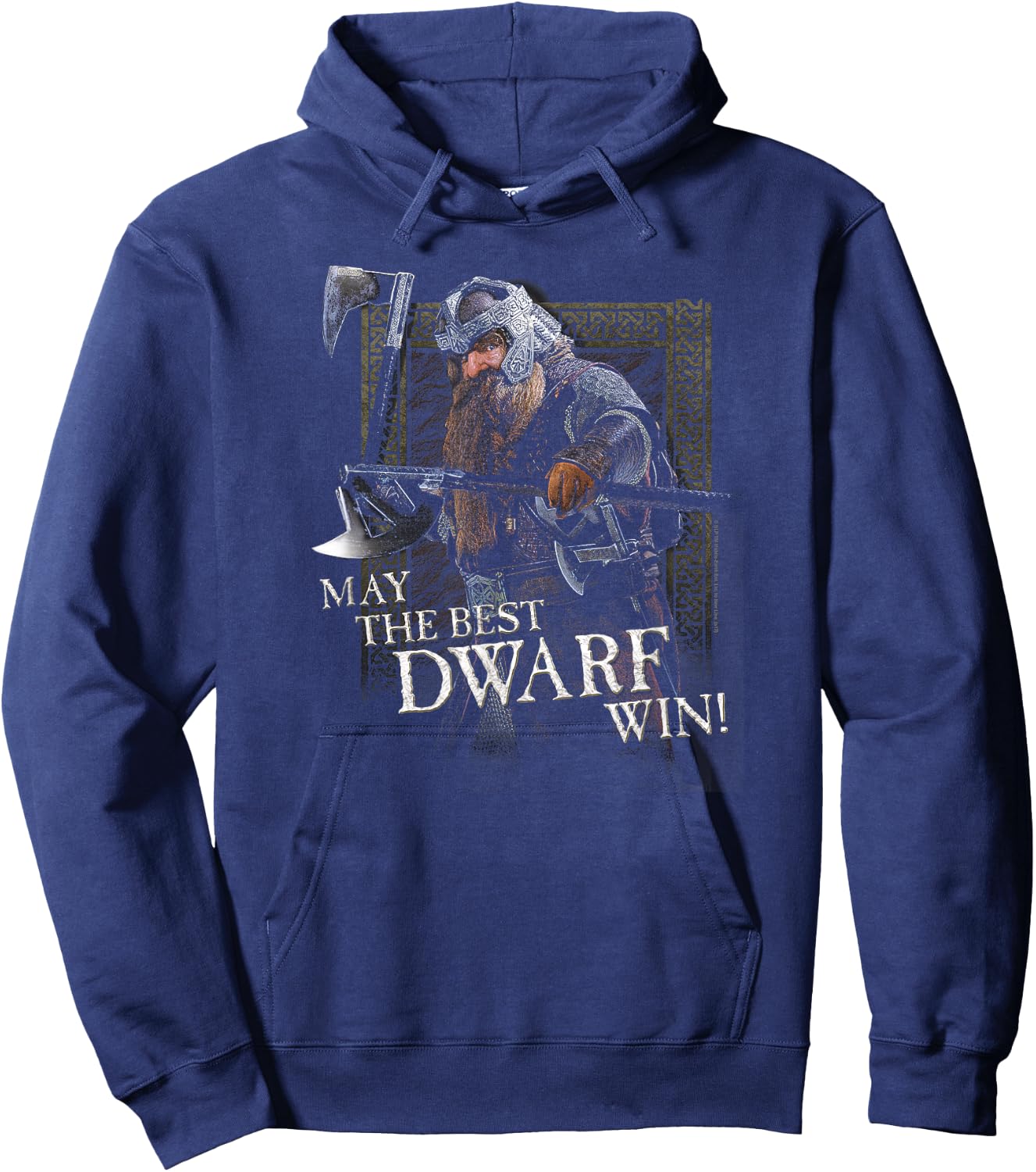 Lord of The Rings Gimli The Best Dwarf Hoodie - Hoodie | Navy