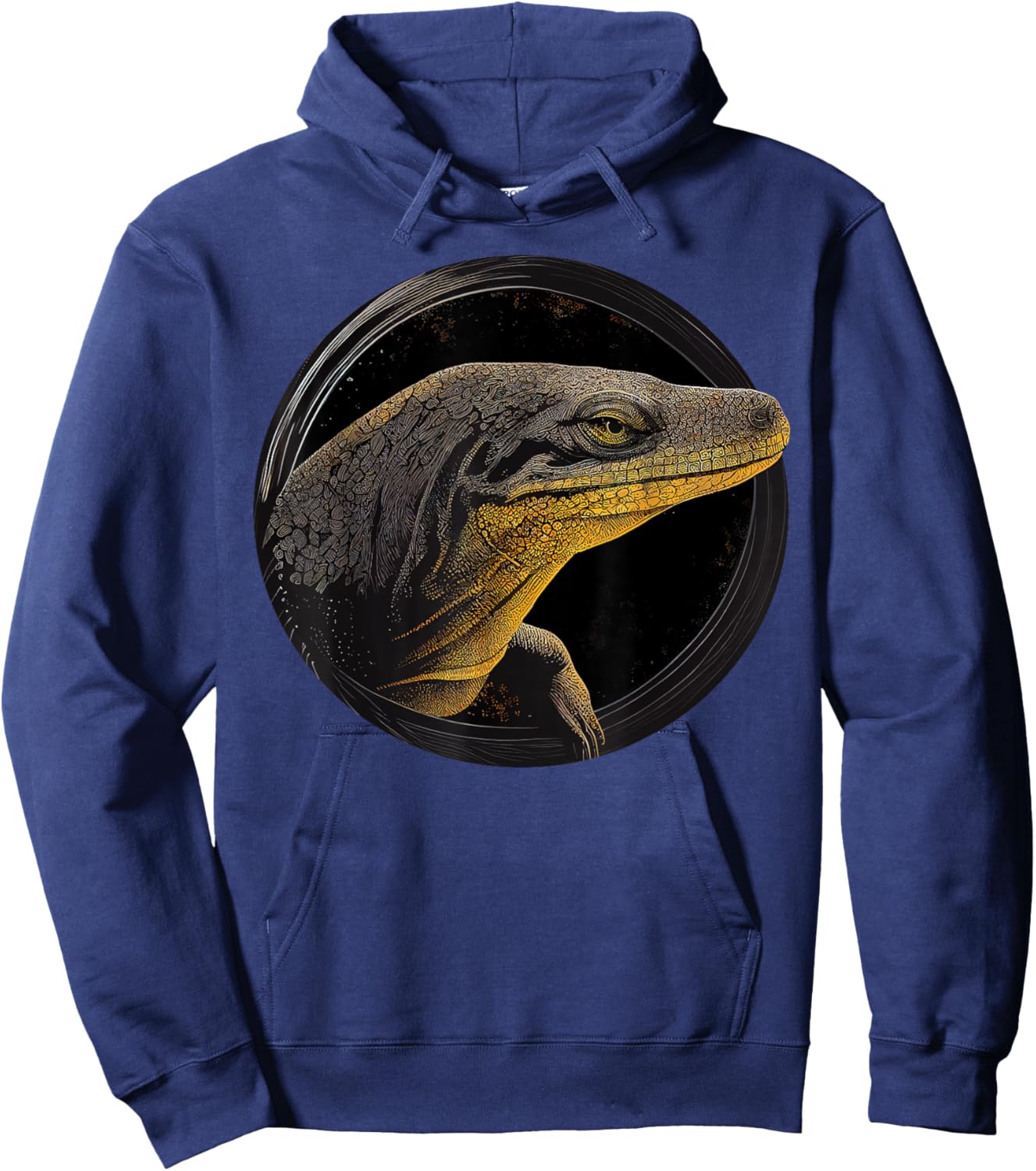 Comodo Dragon Animal Lover Wildlife Comodo Dragons Hoodie - Hoodie | Navy