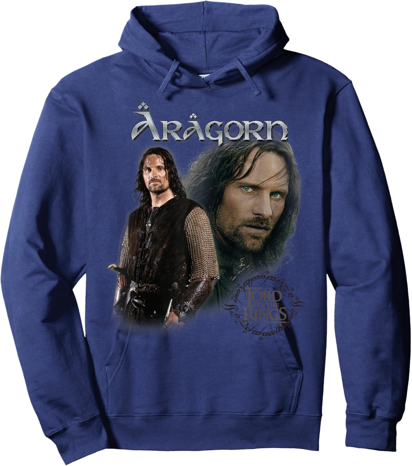 Lord of The Rings - Aragorn Hoodie - Hoodie | Navy