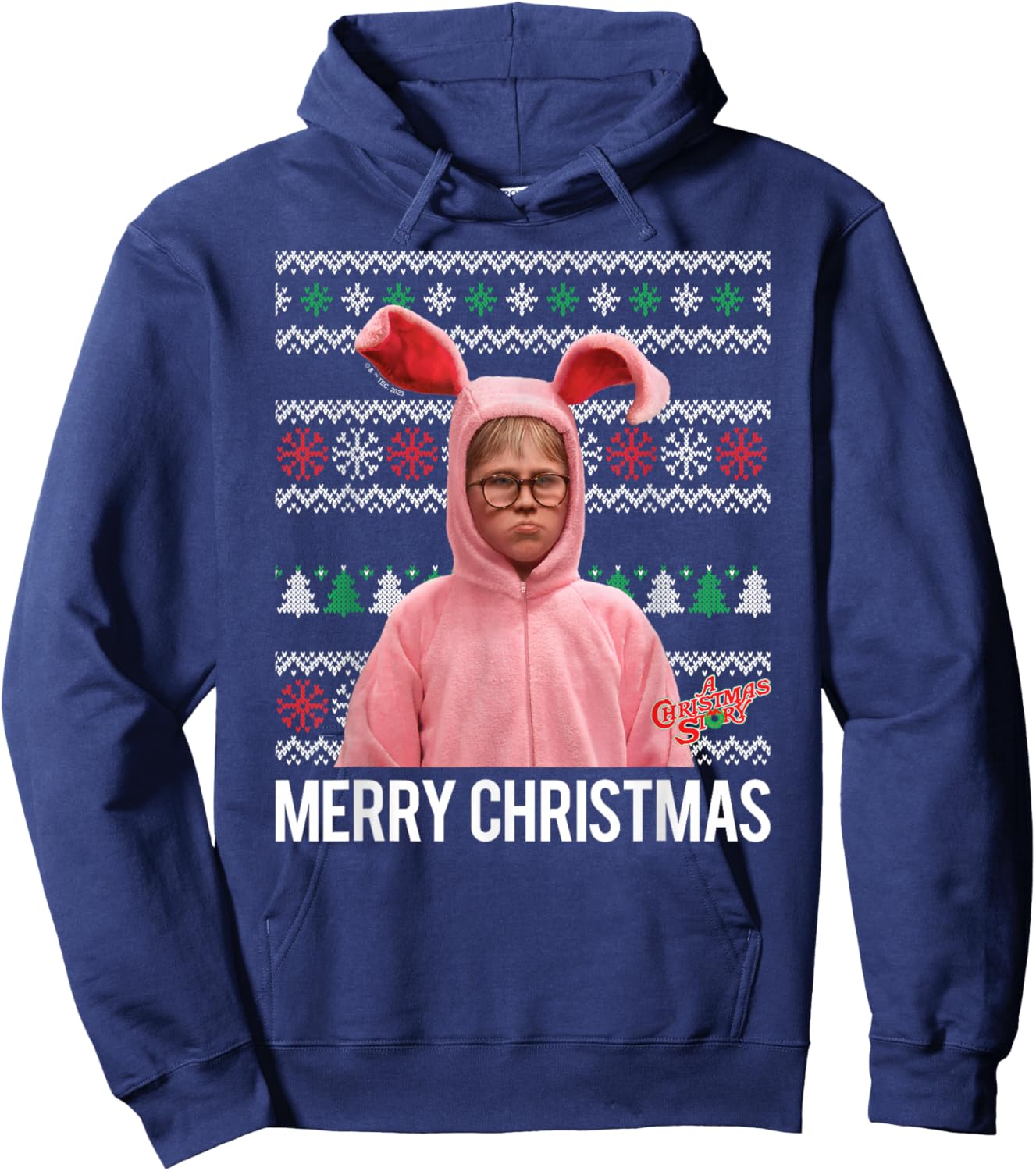 A Christmas Story - Merry Christmas Hoodie - Hoodie | Navy