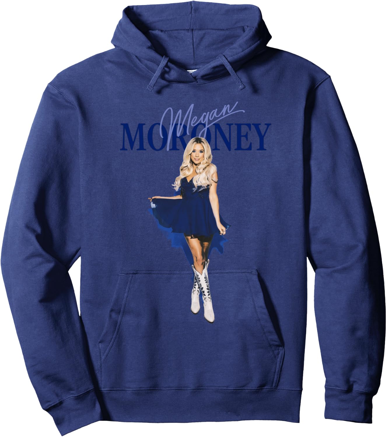 Megan Moroney Am I Okay Dress Hoodie - Hoodie | Navy