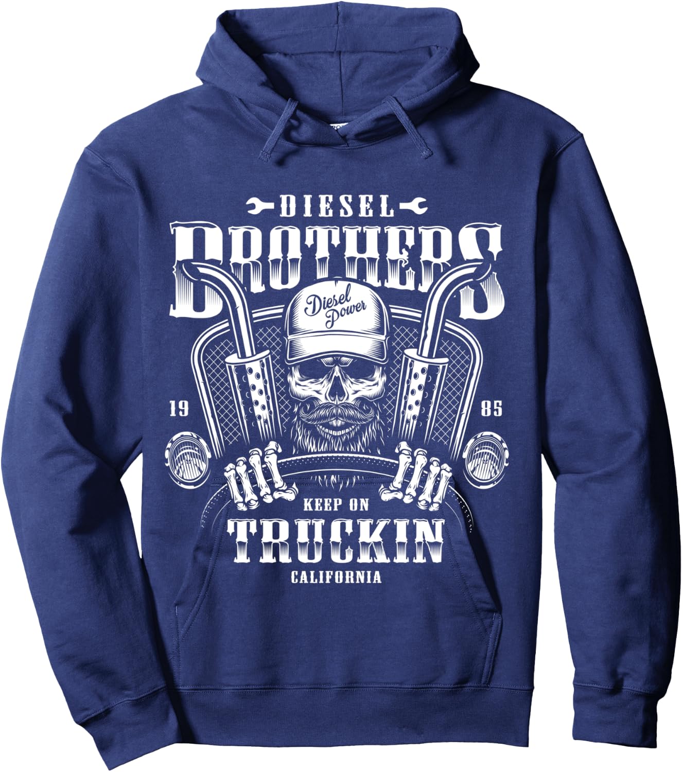 Diesel Brothers Keep On Truckin Hoodie - Hoodie | Navy