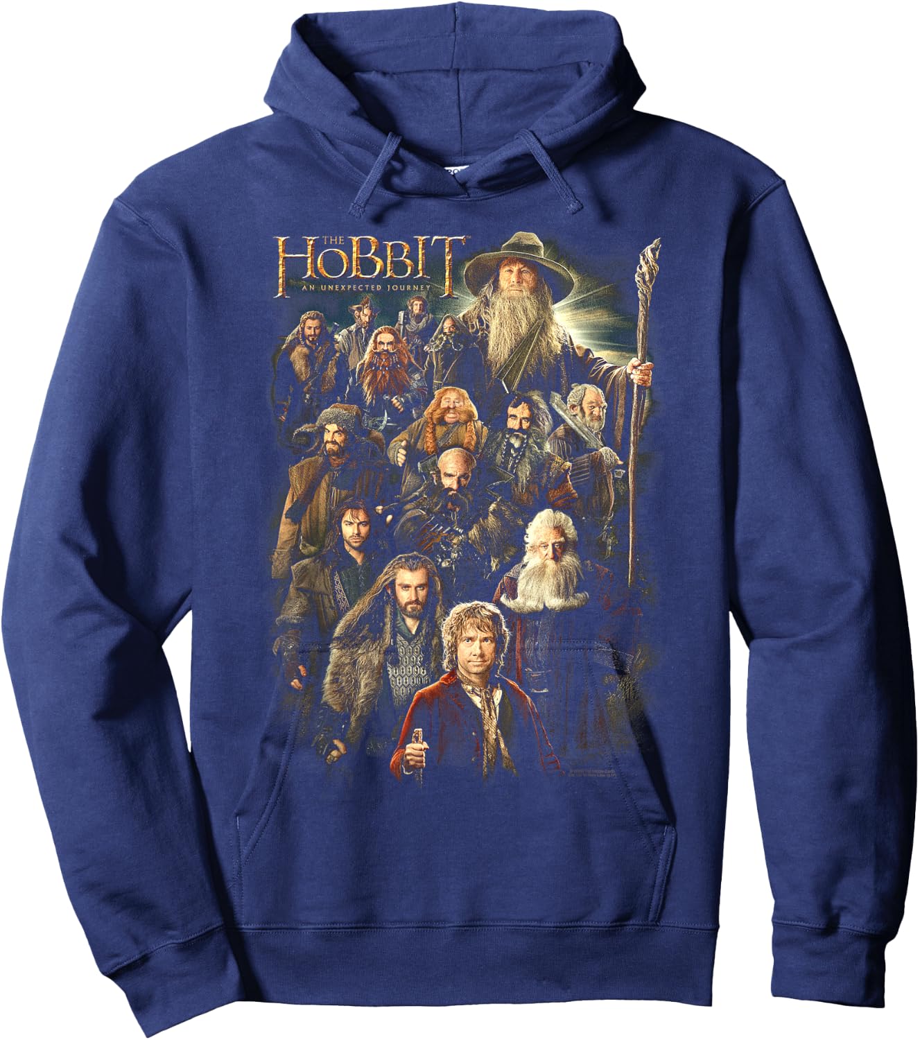 Hobbit Somber Company Hoodie - Hoodie | Navy